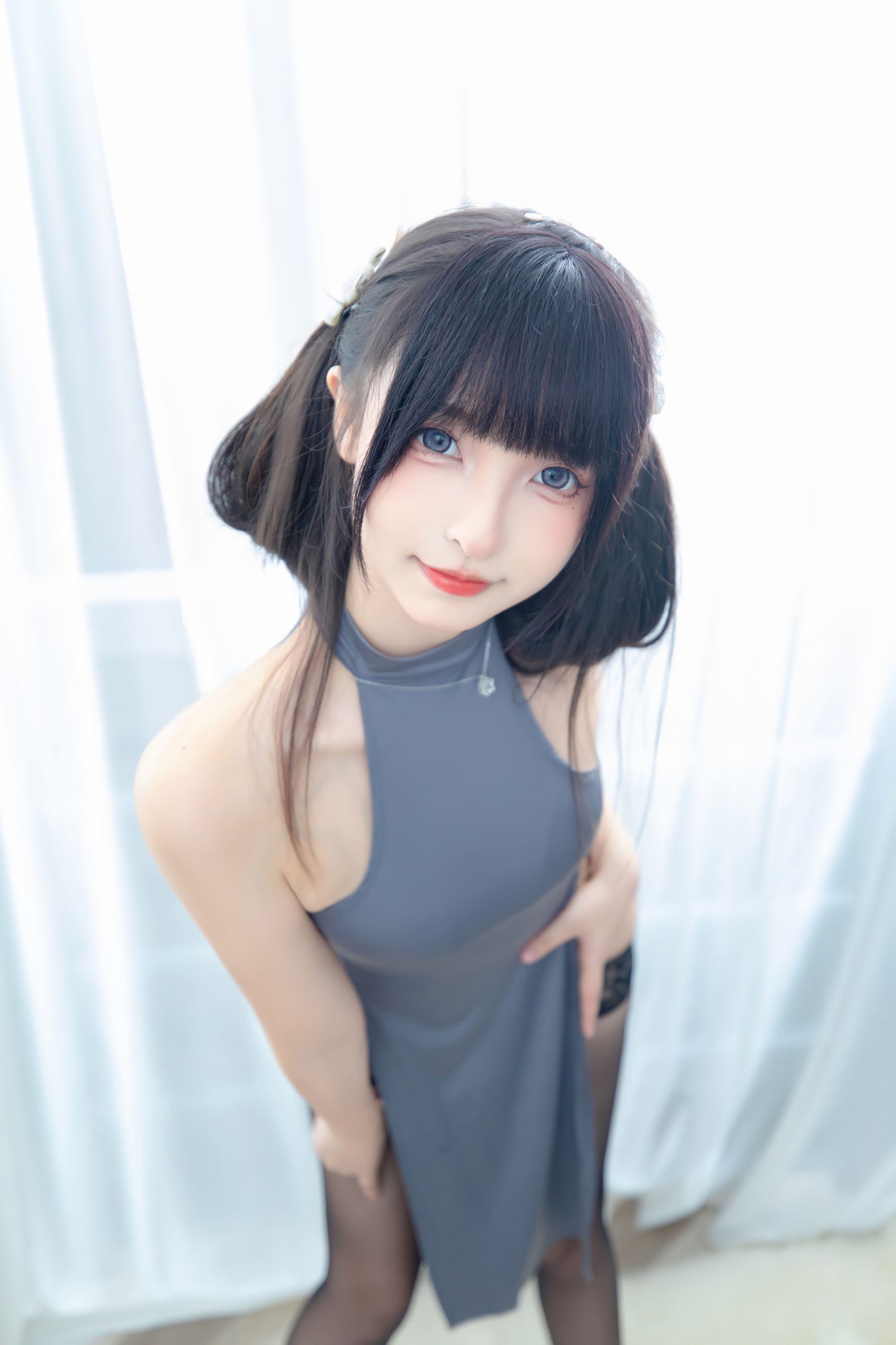 [福利COS] 萝莉神楽板真冬 之华灯初上第9张