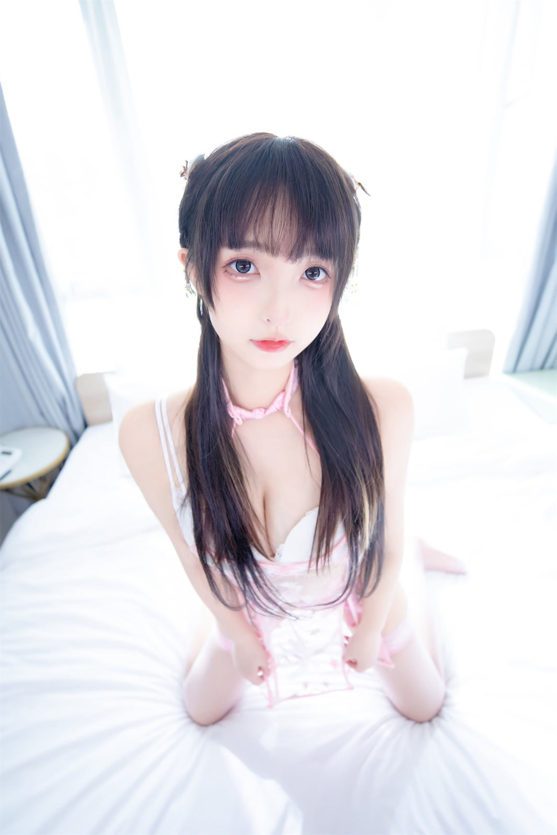 [福利COS] 萝莉神楽板真冬 之小鸟依人第8张