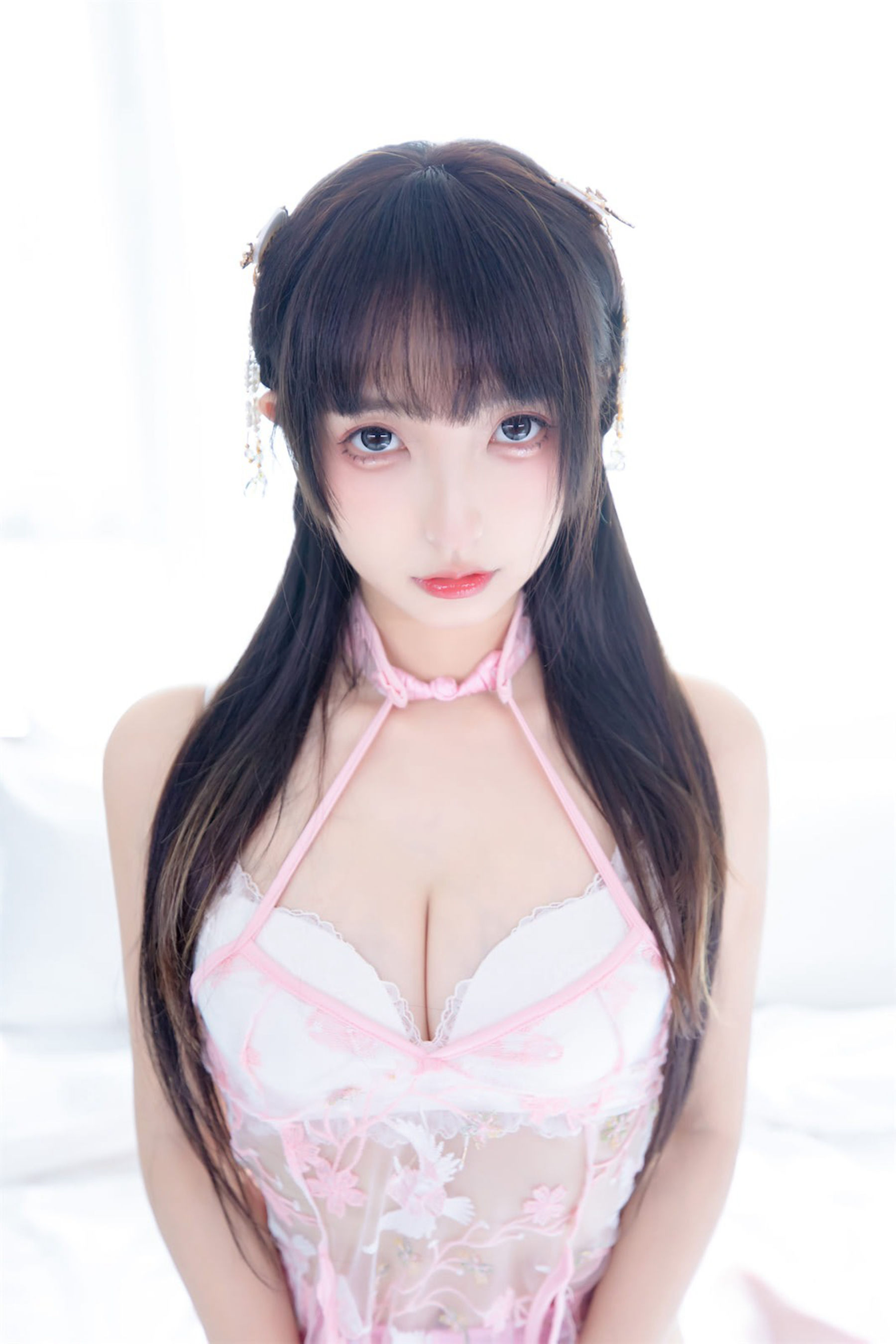 [福利COS] 萝莉神楽板真冬 之小鸟依人第9张