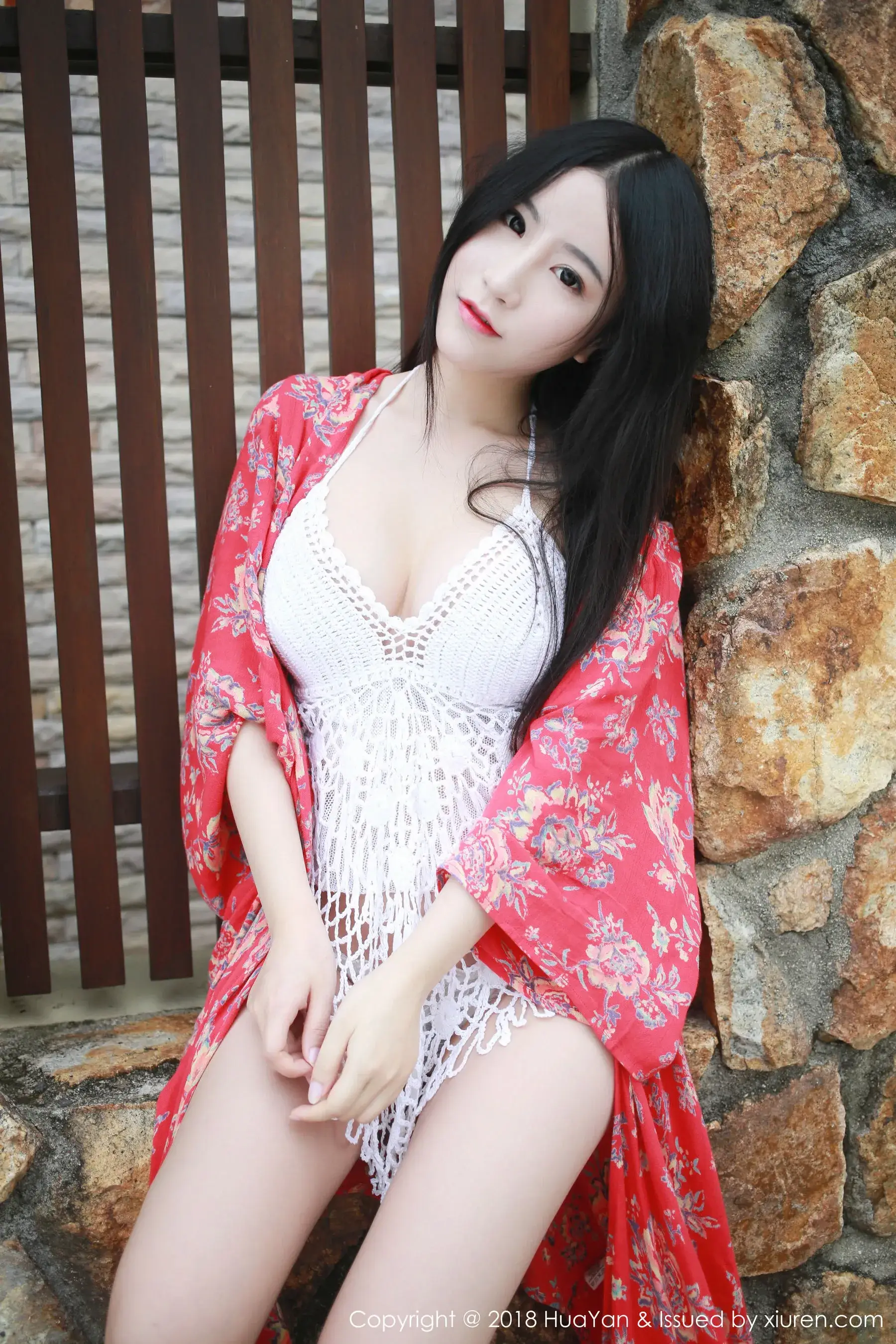  谢芷馨Sindy《泰国苏梅岛旅拍》第2套 花の颜 Vol.055第5张