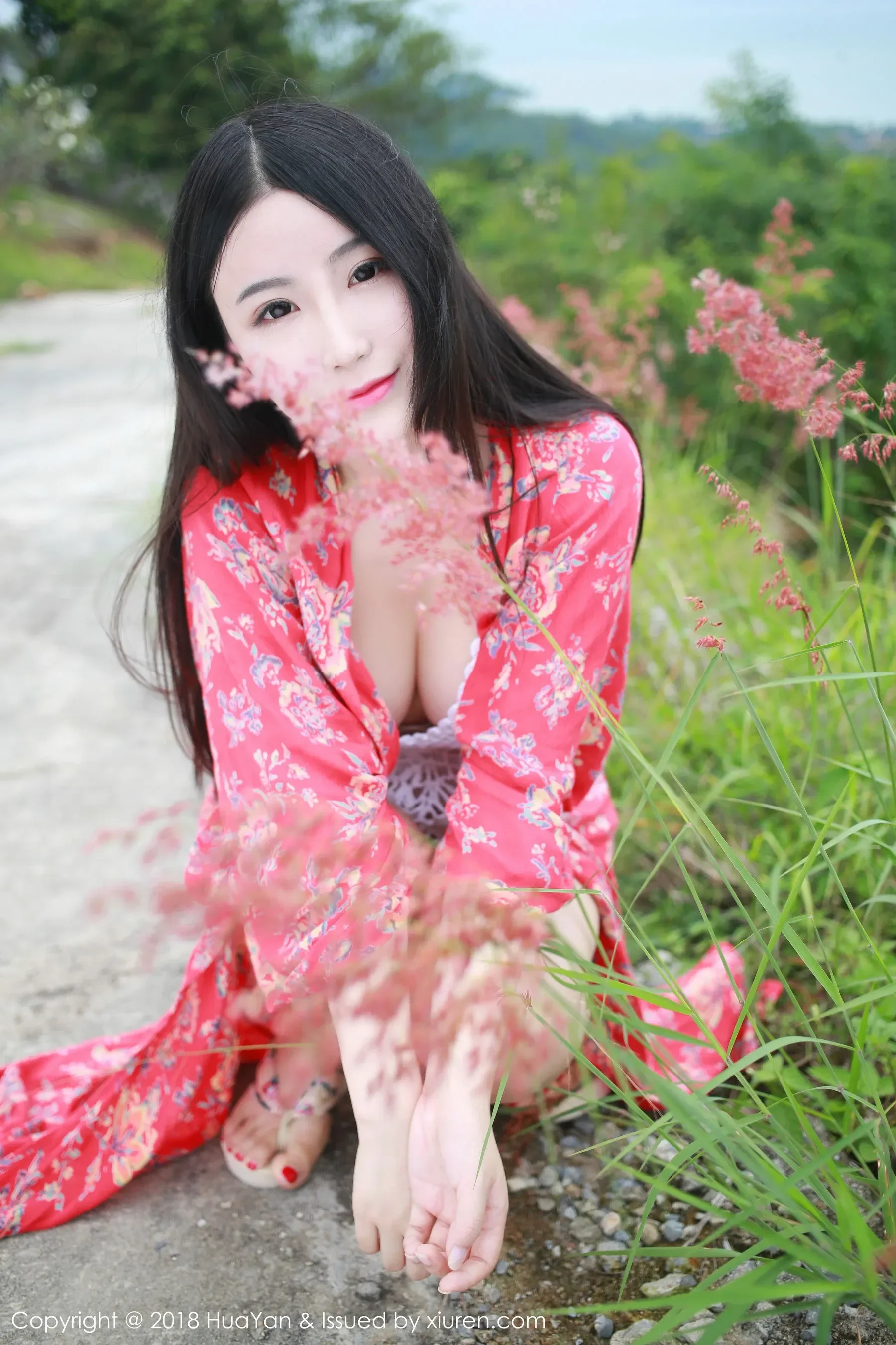  谢芷馨Sindy《泰国苏梅岛旅拍》第2套 花の颜 Vol.055第2张