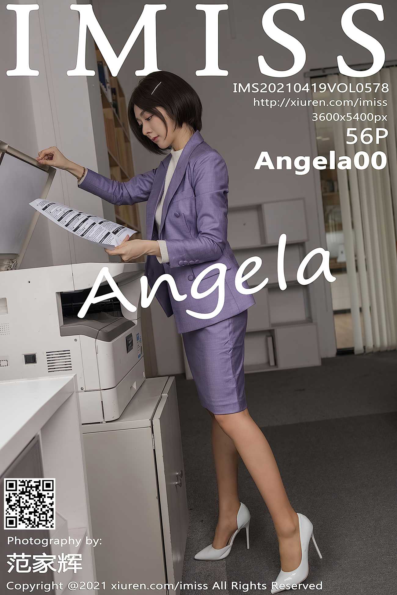 [IMISS爱蜜社] 2021.04.19 Vol.578 Angela00 [57P]第1张