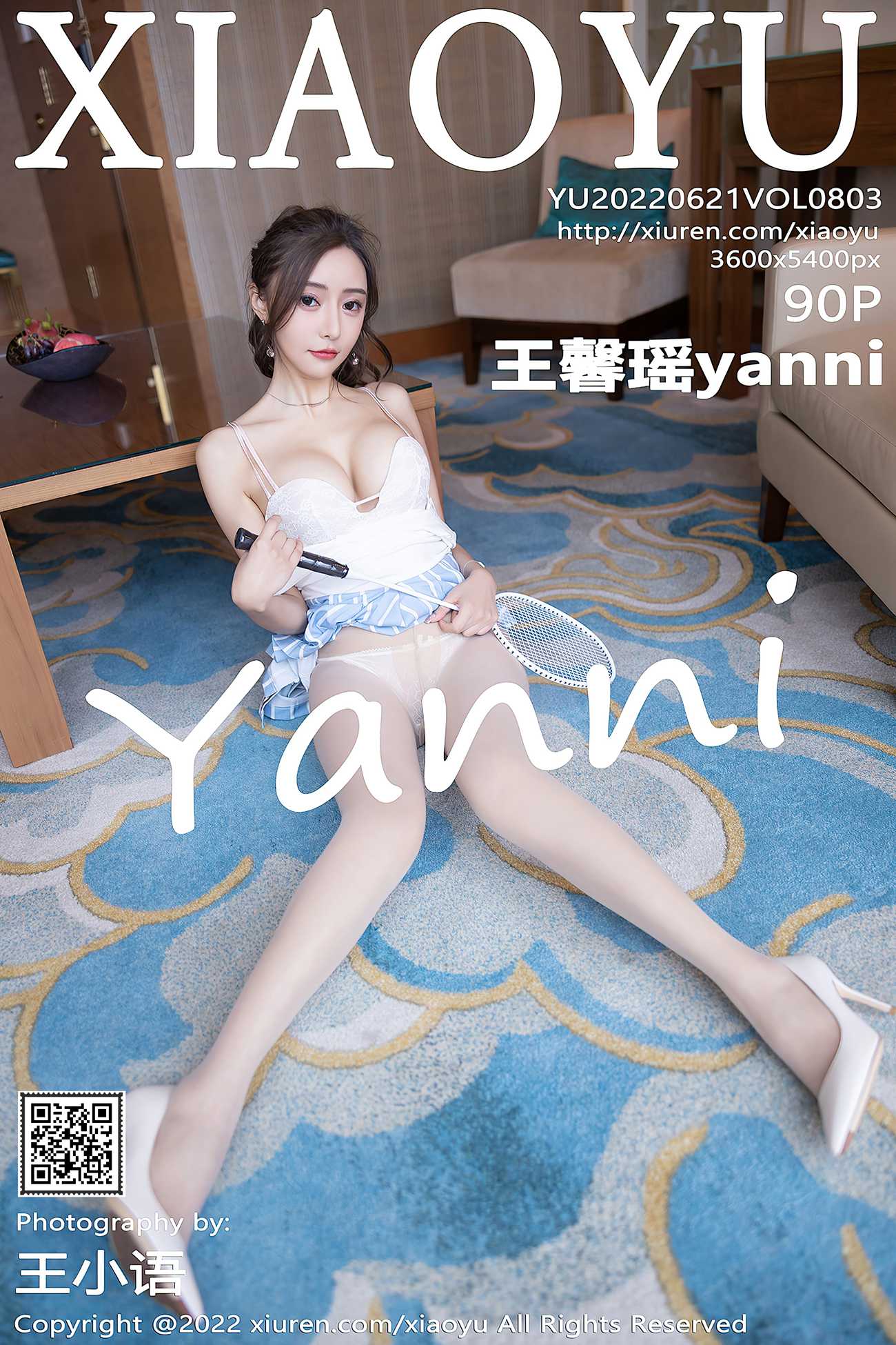 [XIAOYU语画界] 2022.06.21 VOL.803 王馨瑶yanni 丝袜美腿[32P]第1张