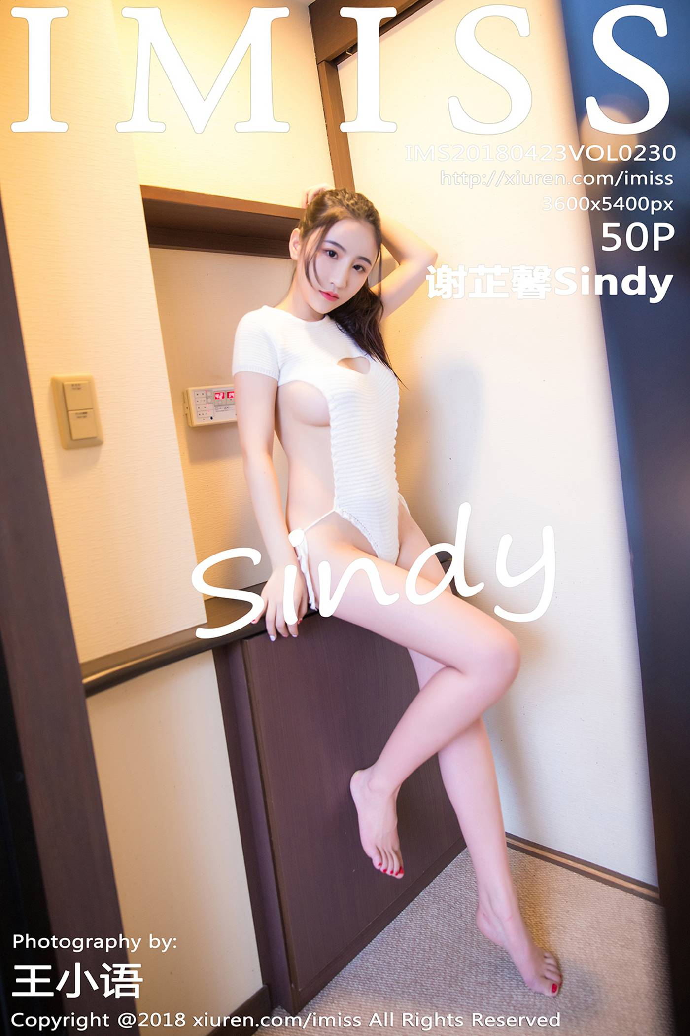 [IMiss爱蜜社] 2018.04.23 Vol.230 谢芷馨Sindy[50+1P]第1张