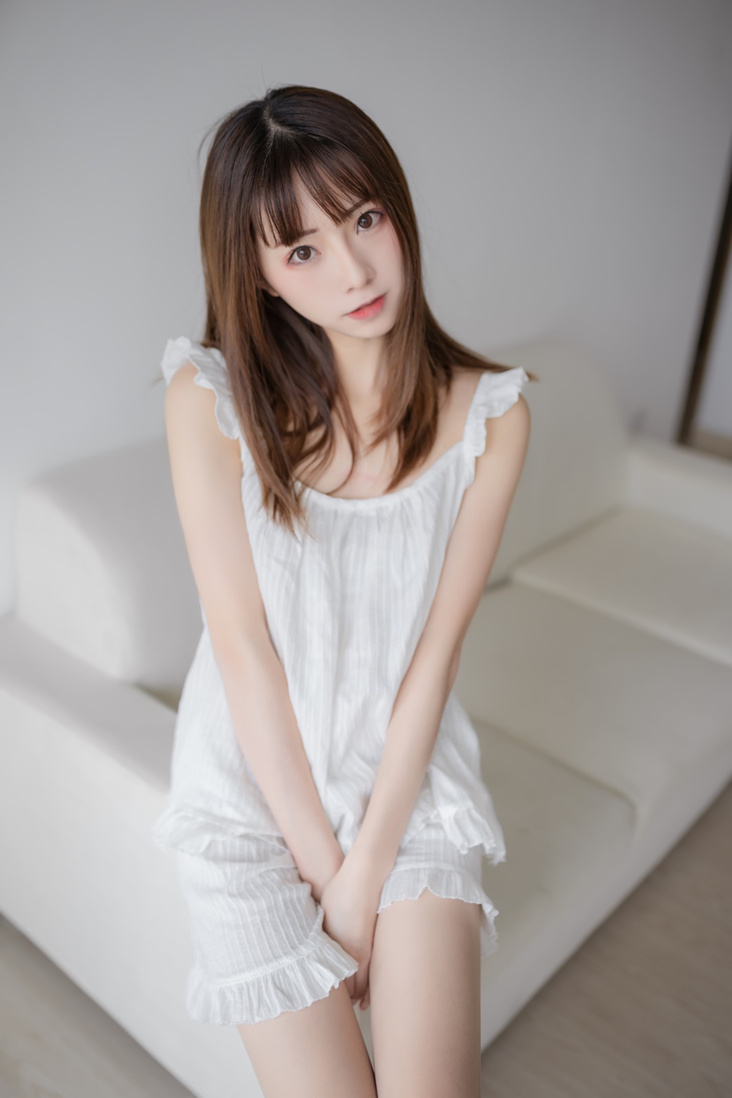 绮太郎 Kitaro &#8211; 白色睡衣 [46P]第8张
