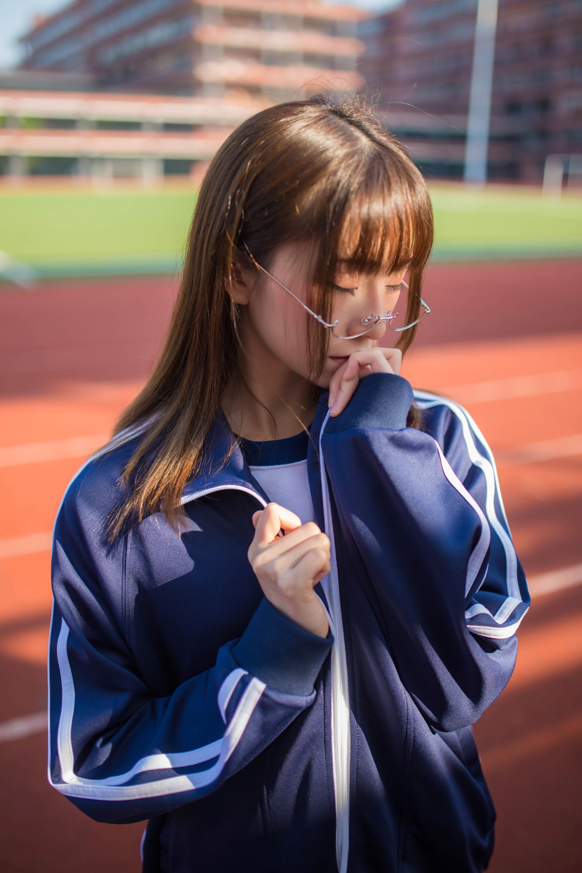 青春COSER@绮太郎_Kitaro 运动服女孩1 在现浏览第3张