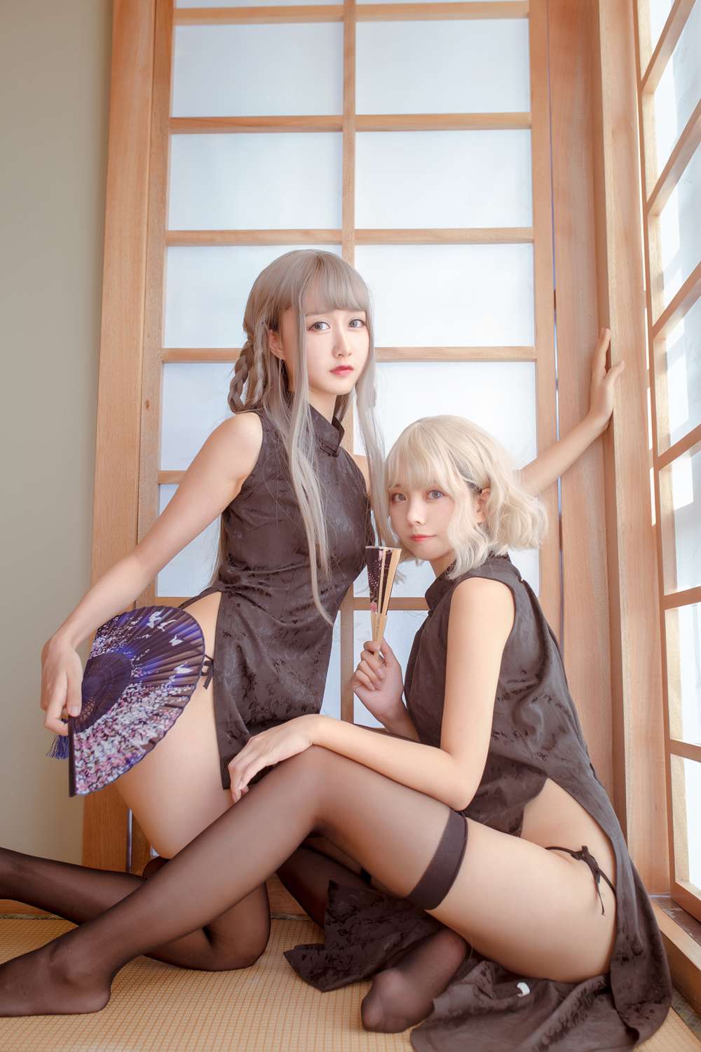 网荭Coser@木绵绵OwO – 魔女旗袍&#038;小野妹字 在现浏览第4张