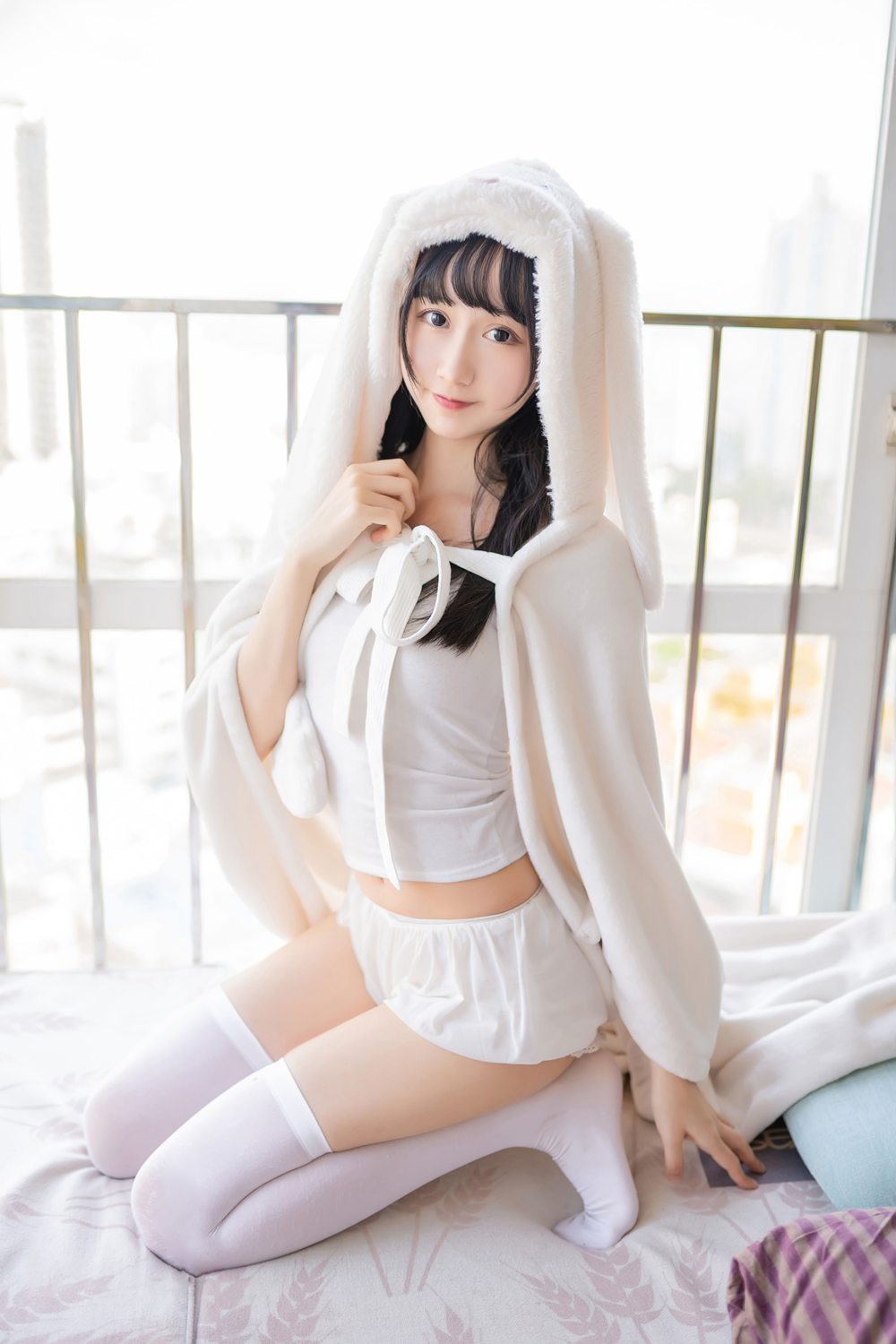 网荭Coser@木绵绵OwO 浴巾兔子 在现浏览第2张