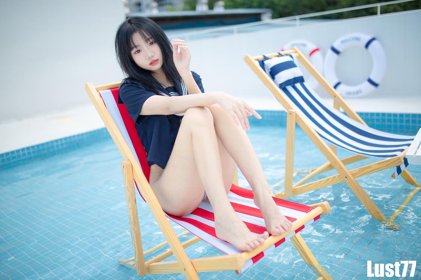 人气Coser@柒柒要乖哦 清凉夏日 [22P]第4张