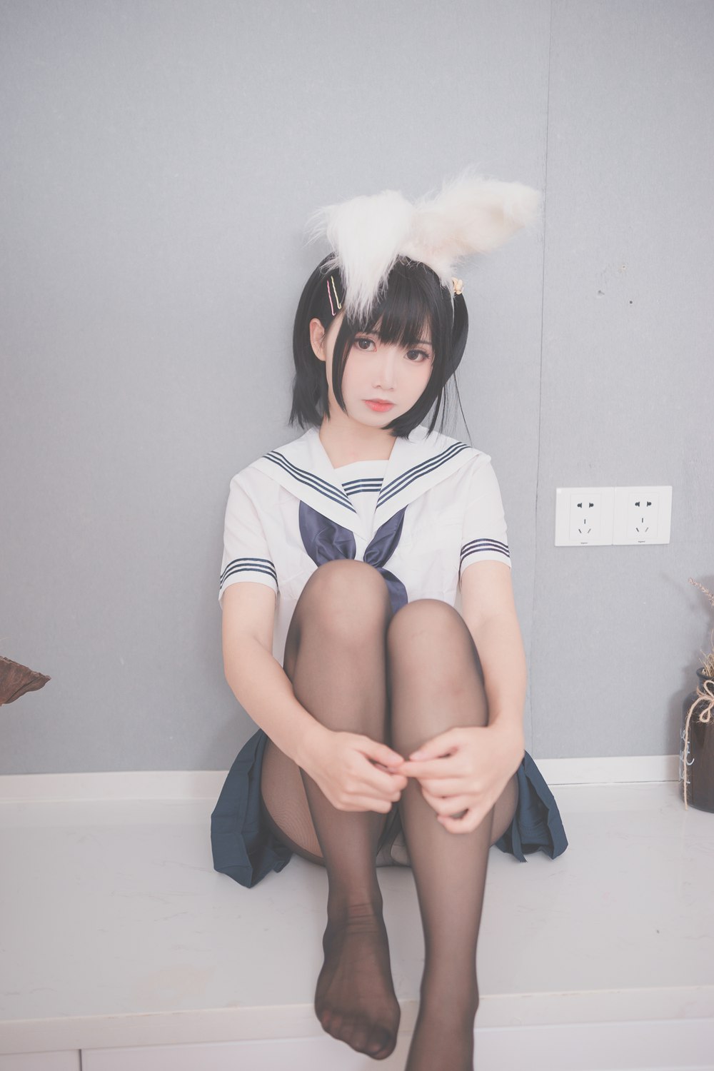 网荭Coser@面饼仙儿 面饼兔耳jk 在现浏览第1张