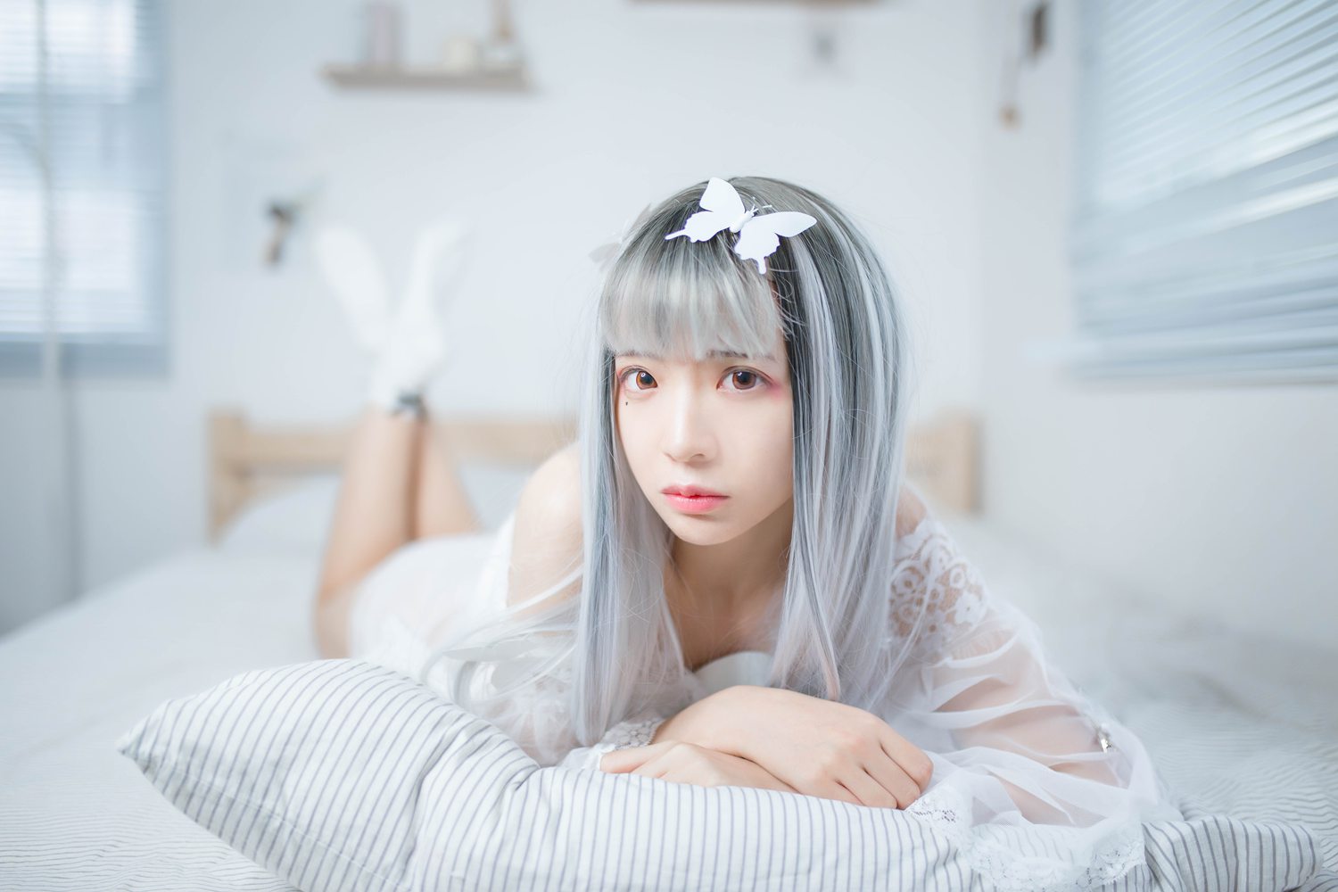 网荭Coser@疯猫ss 白纱 在现浏览第1张