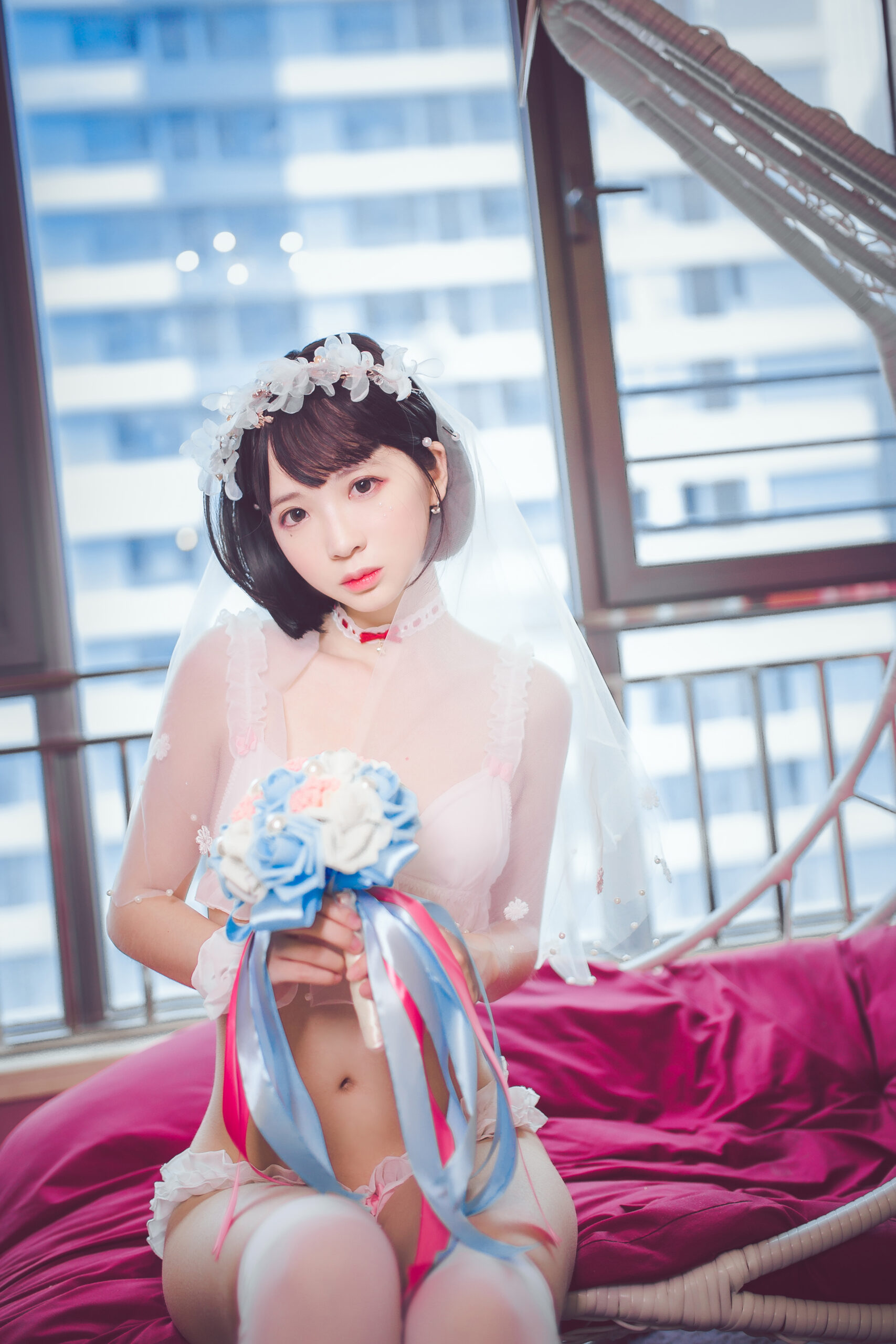 网荭Coser@疯猫ss 梦中的婚礼 在现浏览第1张