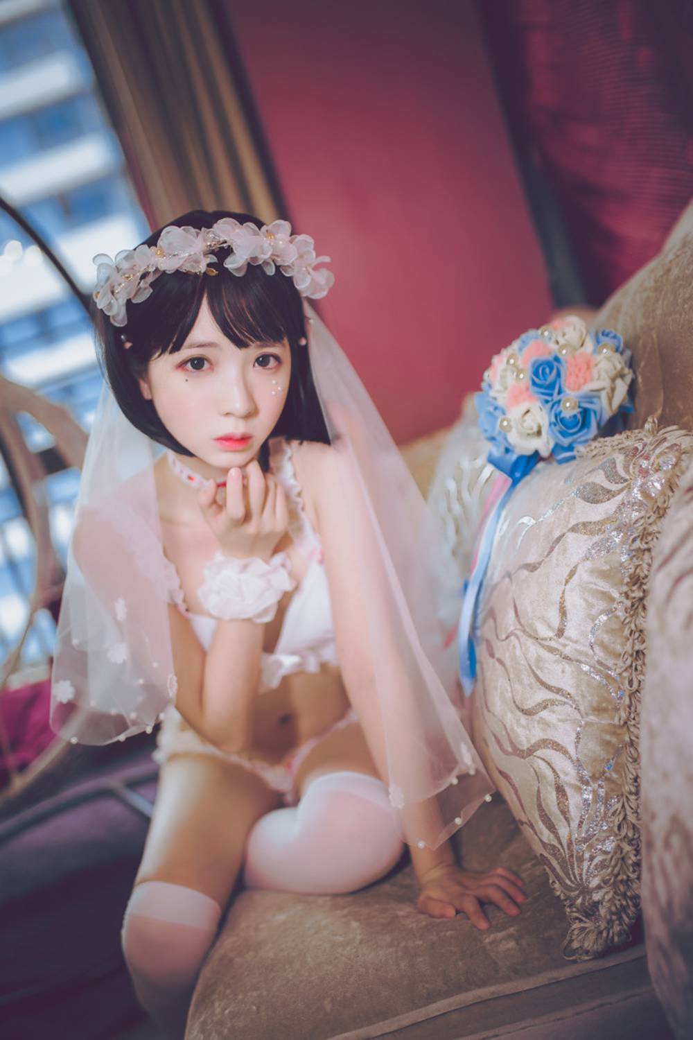 网荭Coser@疯猫ss 梦中的婚礼 在现浏览第9张