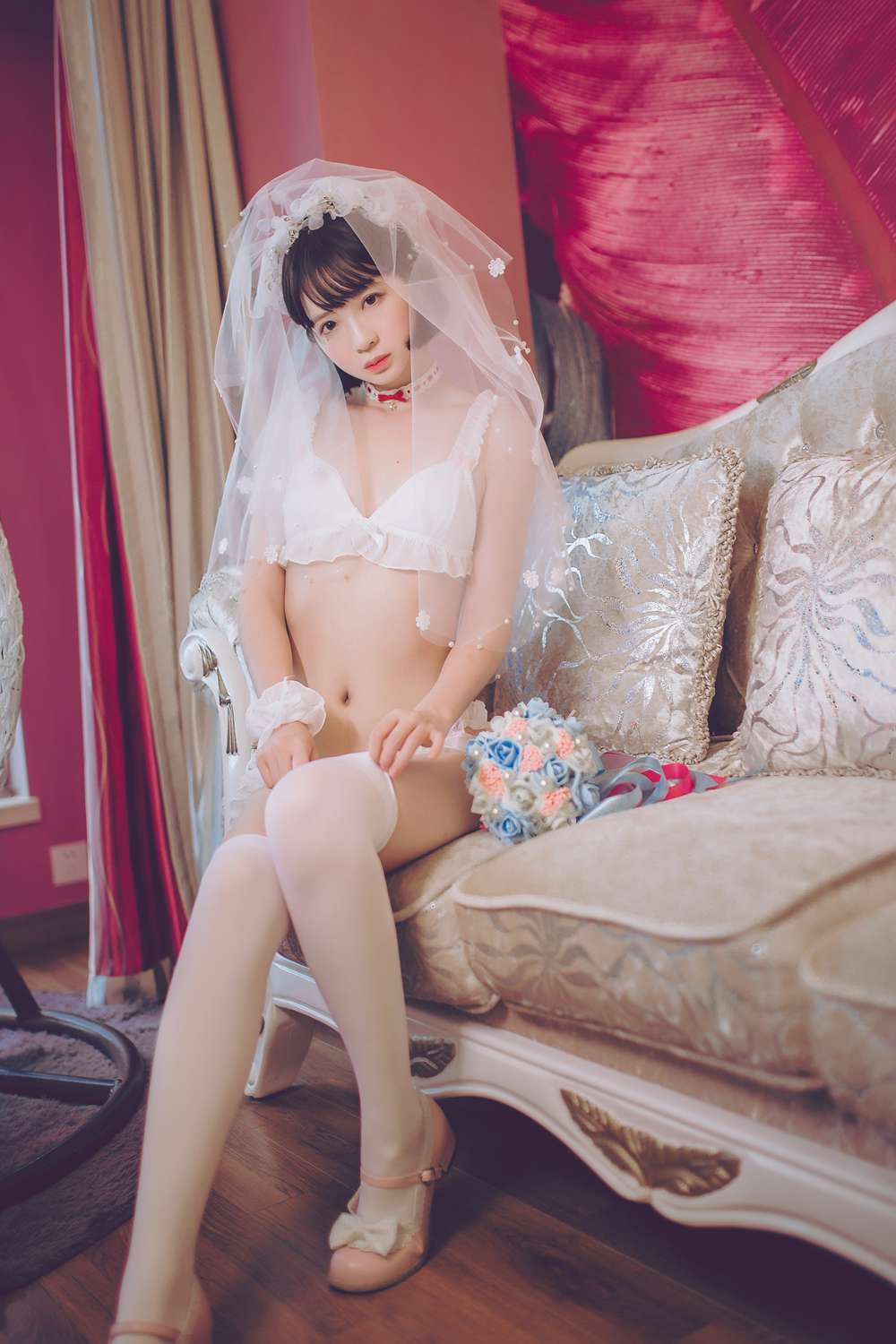 网荭Coser@疯猫ss 梦中的婚礼 在现浏览第16张