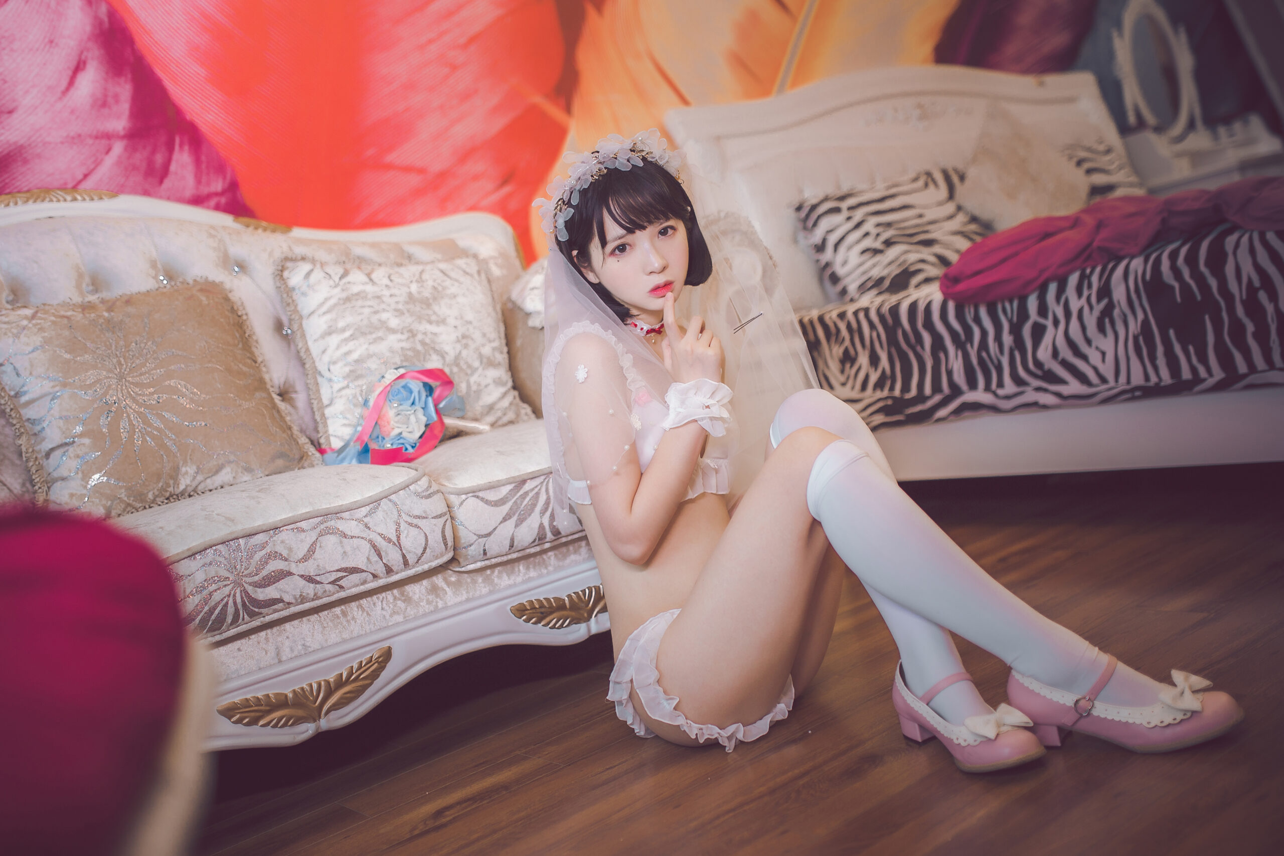 网荭Coser@疯猫ss 梦中的婚礼 在现浏览第18张