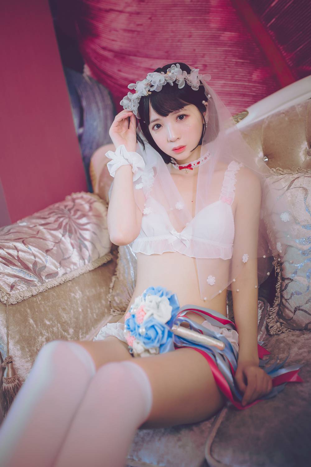 网荭Coser@疯猫ss 梦中的婚礼 在现浏览第2张