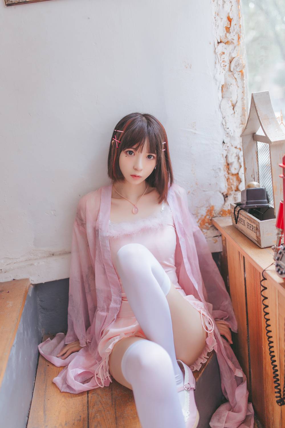 网荭Coser@疯猫ss 粉红日常 在现浏览第4张