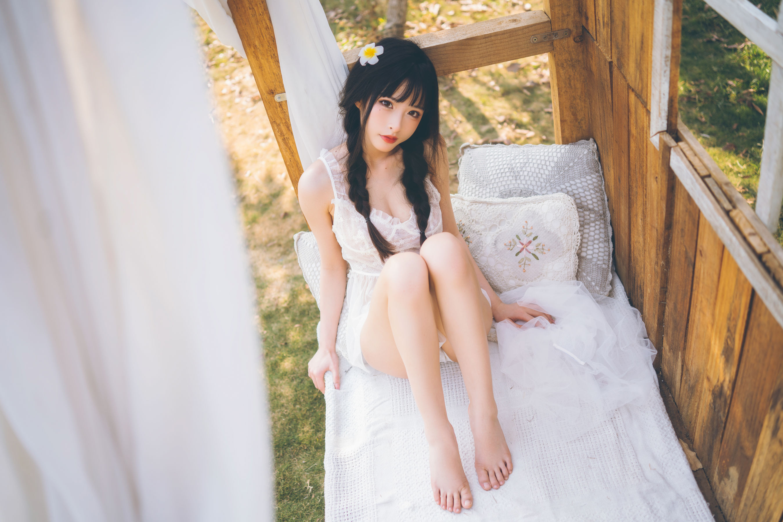 [网红COSER写真] 尤物清水由乃 - 田园小清新01第7张