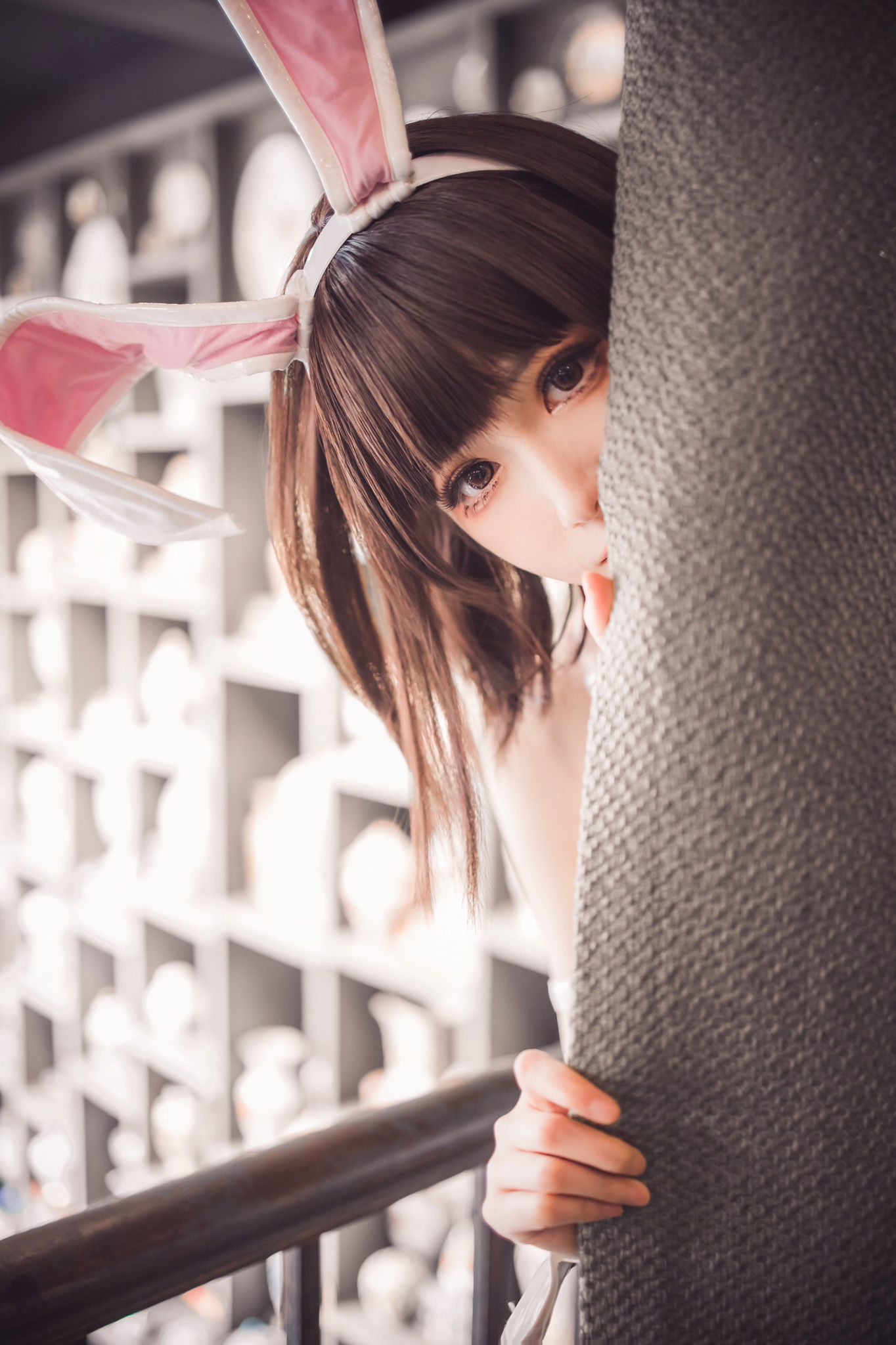 [网红COSER写真] Coser衣衣 - 加藤惠兔女郎第15张