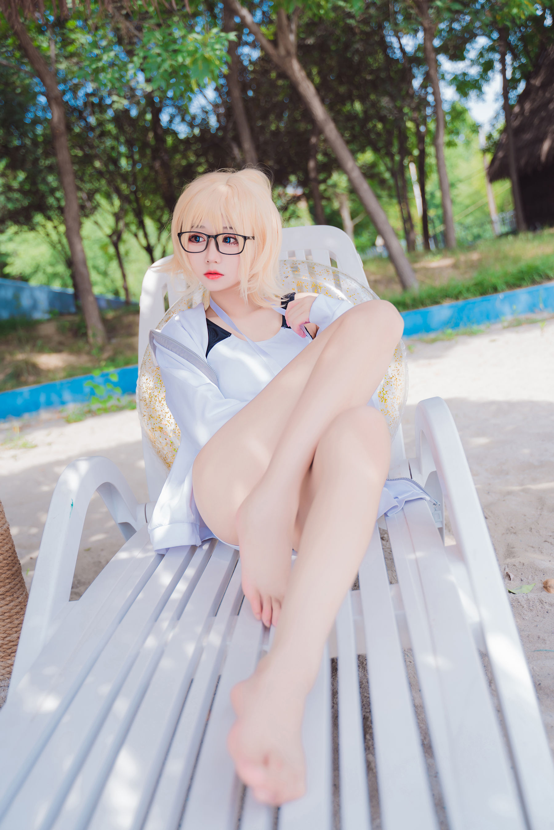 [COS福利] 猫君君MaoJun - 贞德竞技泳装第12张