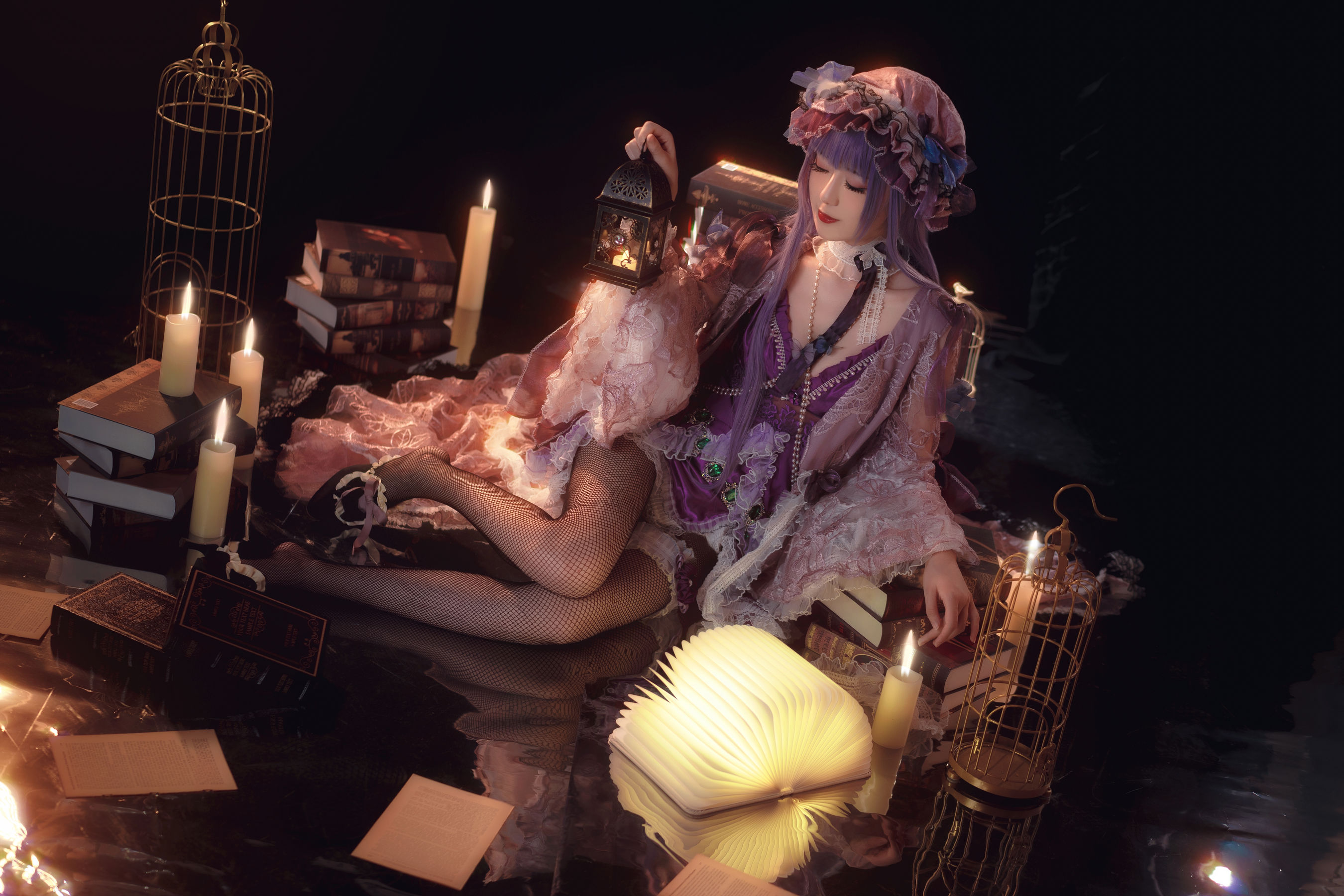 [COS福利] 小姐姐弥音音ww - 帕秋莉第1张