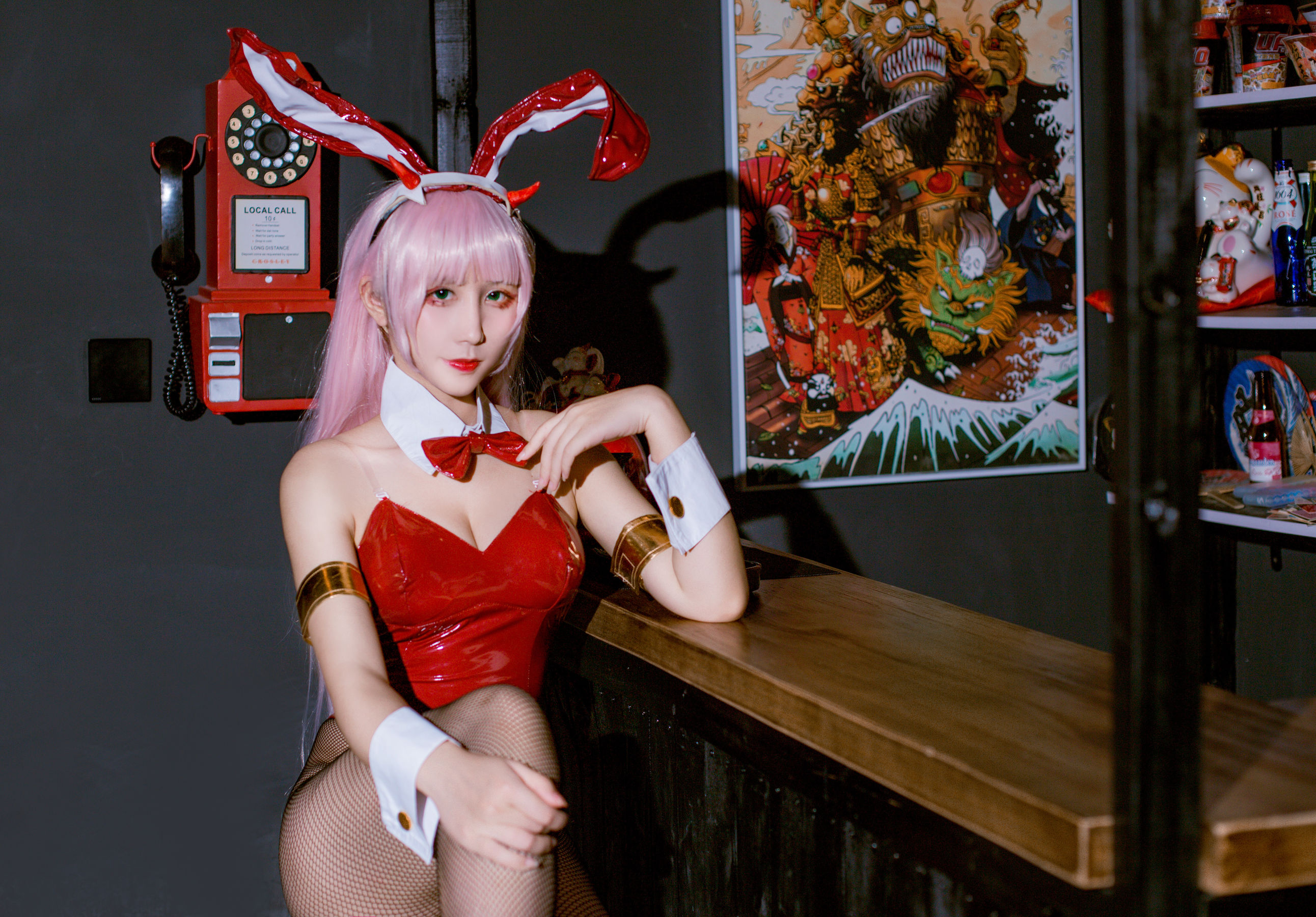 [COS福利] 动漫博主九曲Jean - 兔女郎第1张