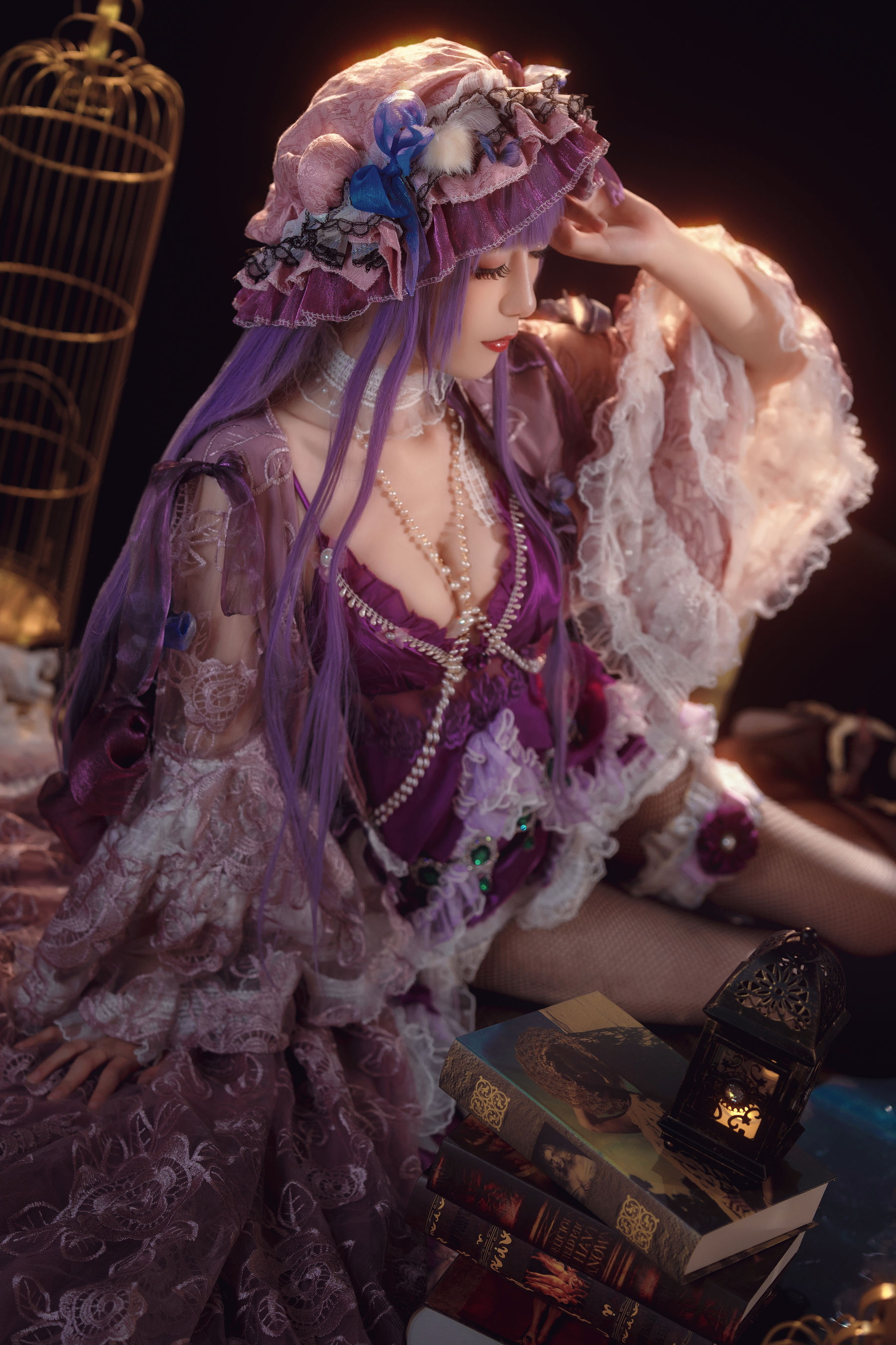 [COS福利] 小姐姐弥音音ww - 帕秋莉第7张