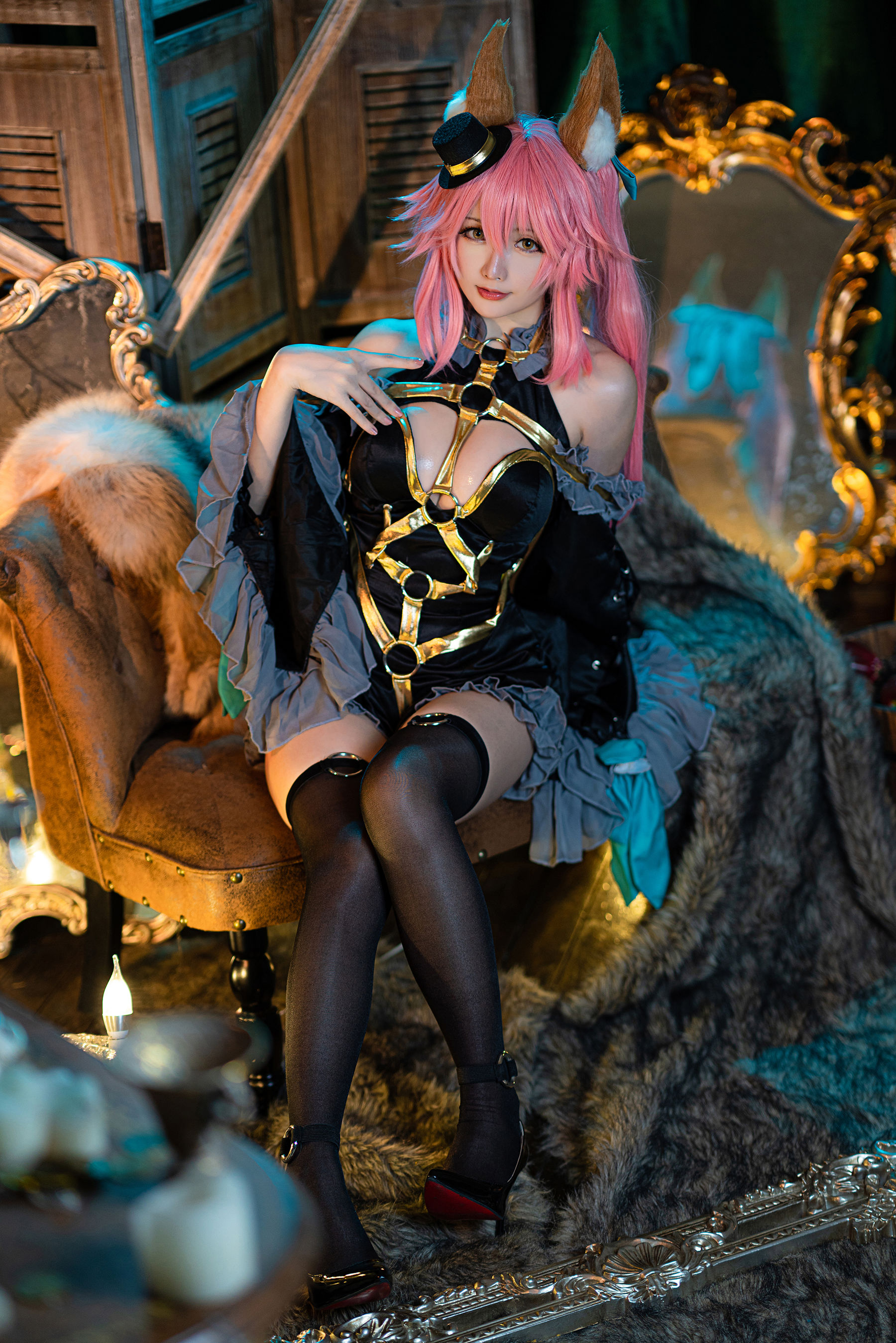 [COS福利] Coser小姐姐星之迟迟 - 玉藻前魔术师第4张