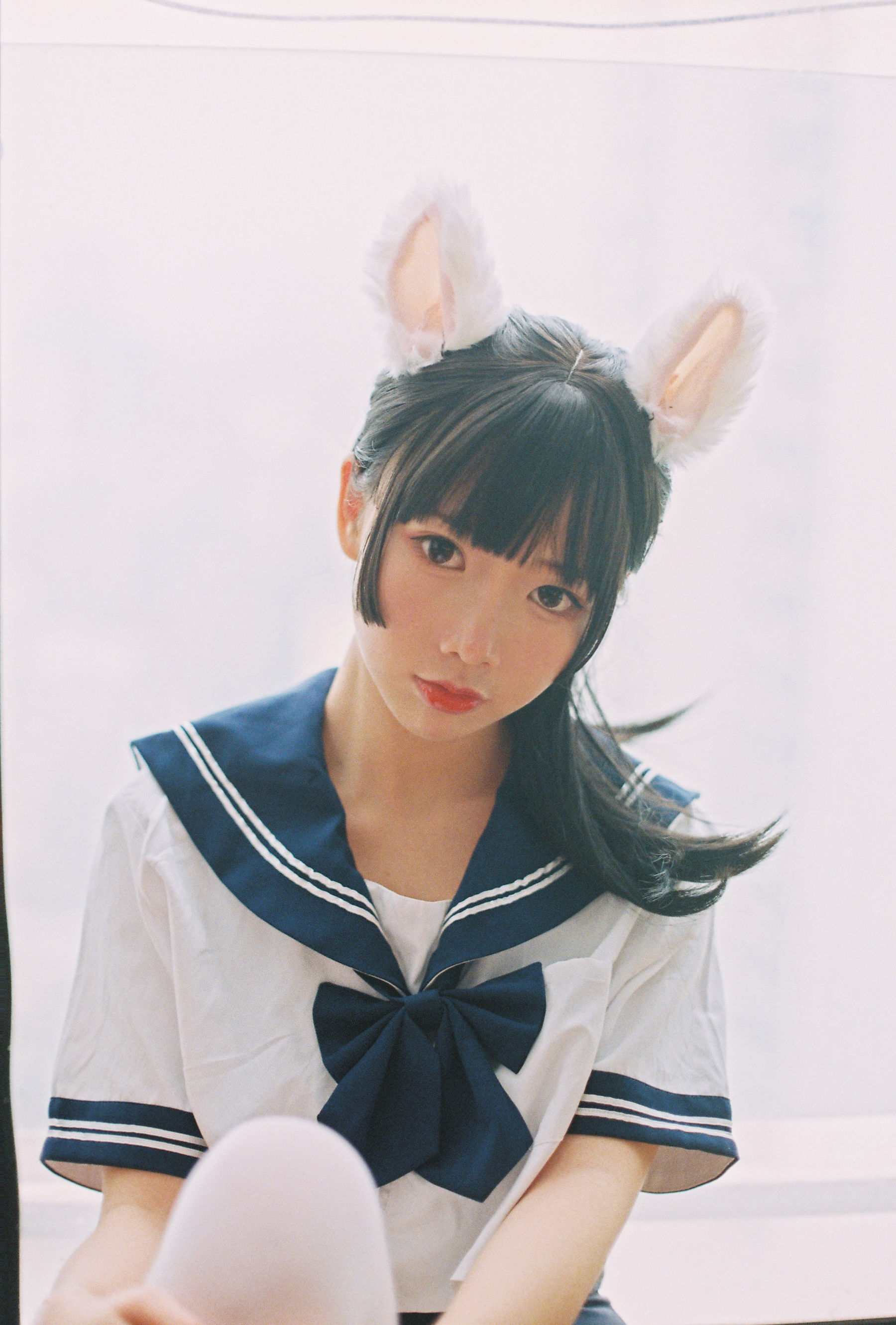 [COS福利] 可爱人气Coser面饼仙儿 - 水手服 死库水第10张