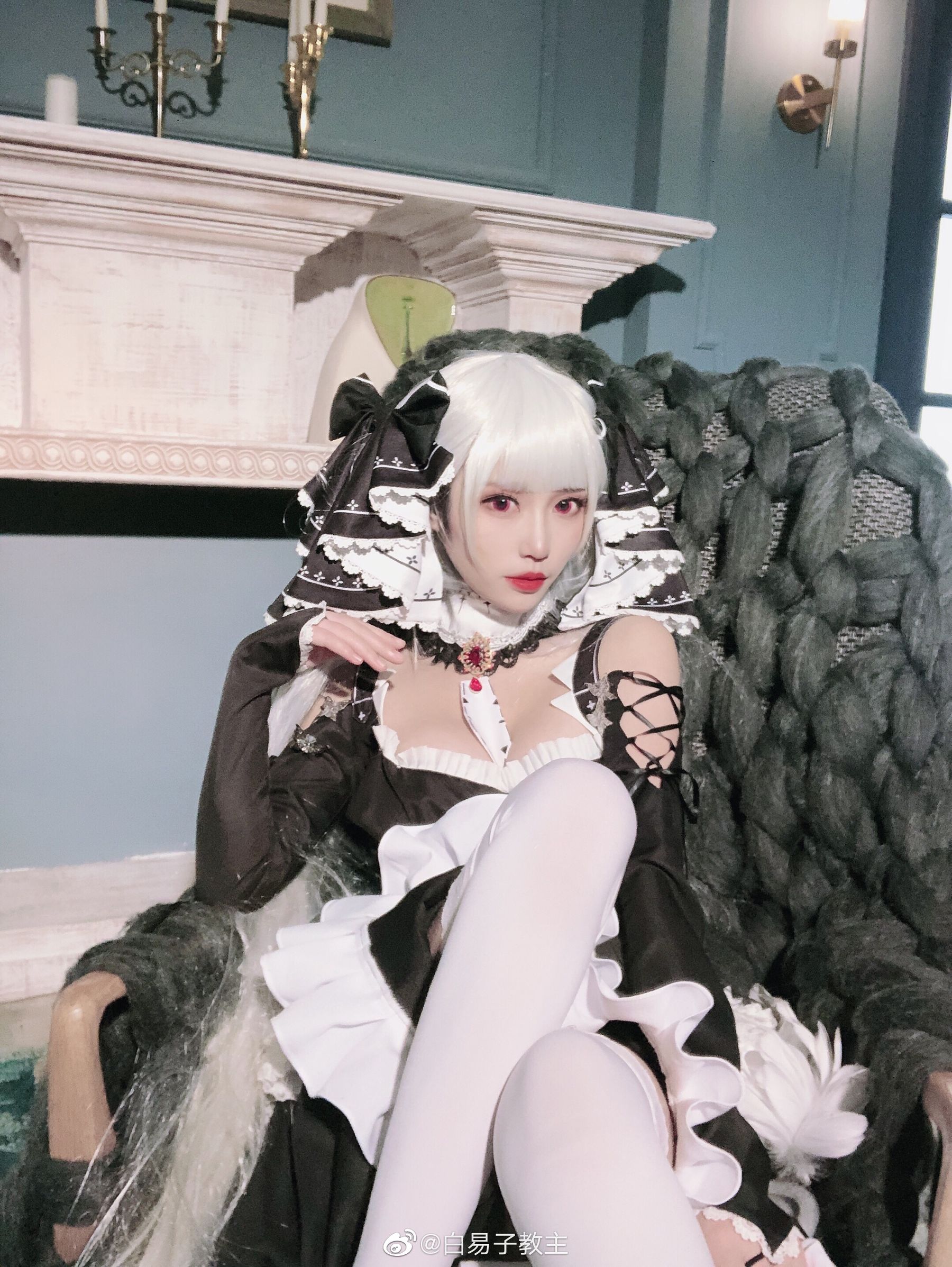 [COS福利] 萌妹白易子教主 - 可畏第1张