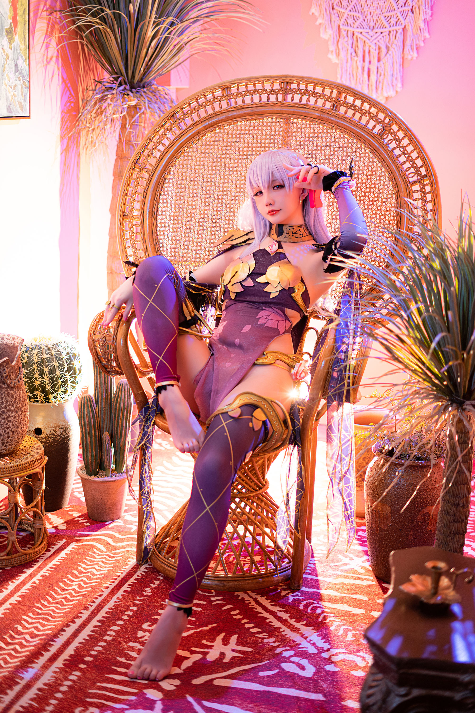 [COS福利] Coser小姐姐星之迟迟 - 秘密花园 伽摩第8张