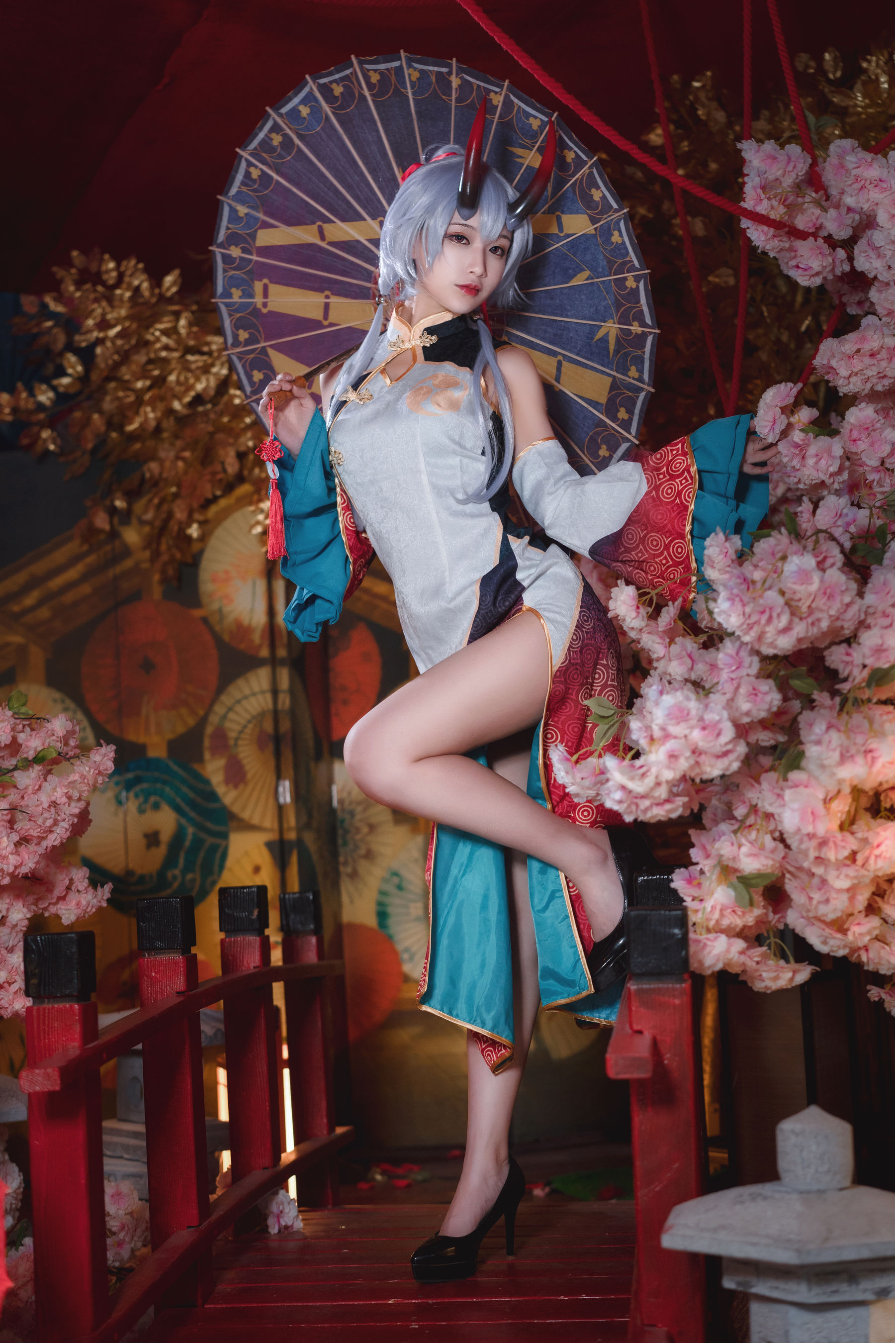 [COS福利] 动漫博主铁板烧鬼舞w - 巴御前第6张