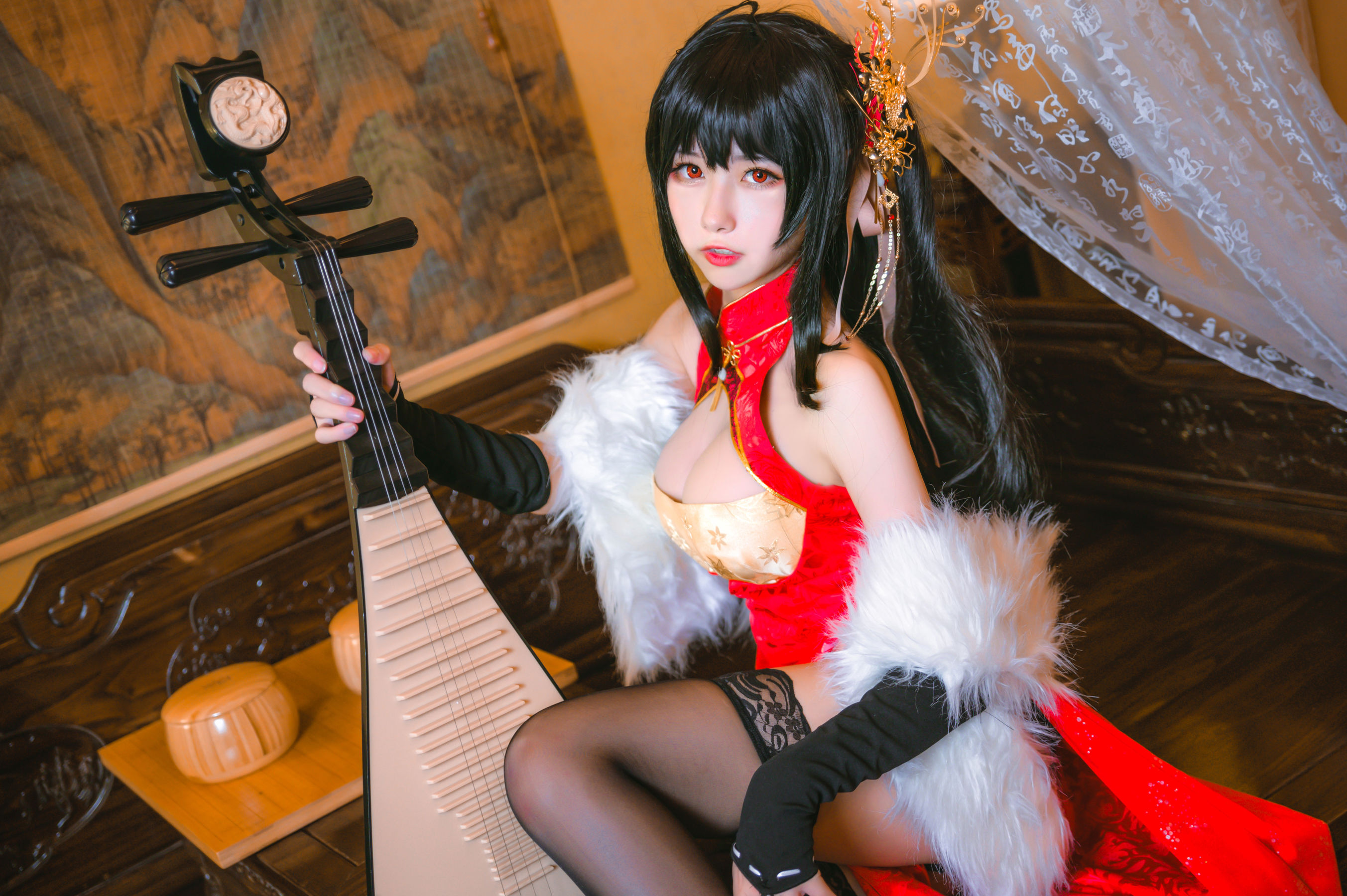 [COS福利] 微博妹子Momoko葵葵 - 大凤之旗袍第8张