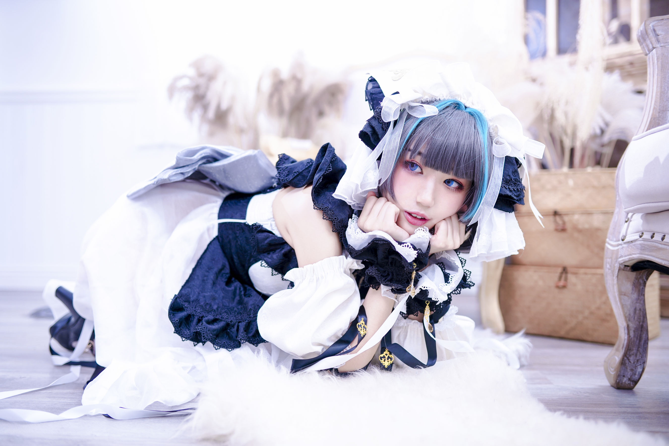 [COS福利] 周叽是可爱兔兔 - 柴郡猫猫第12张