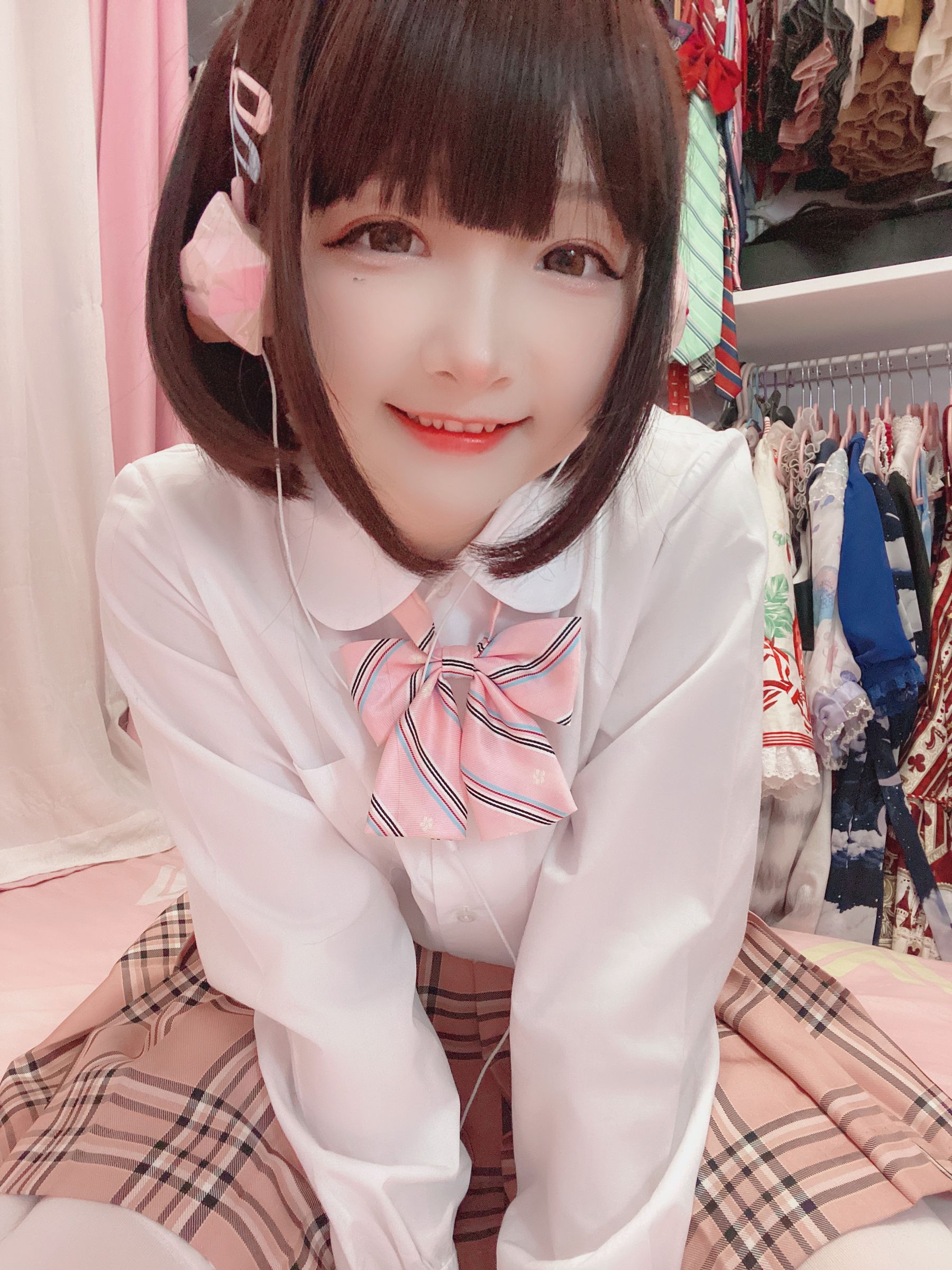 [COS福利] 二次元美女古川kagura - 白丝JK第15张