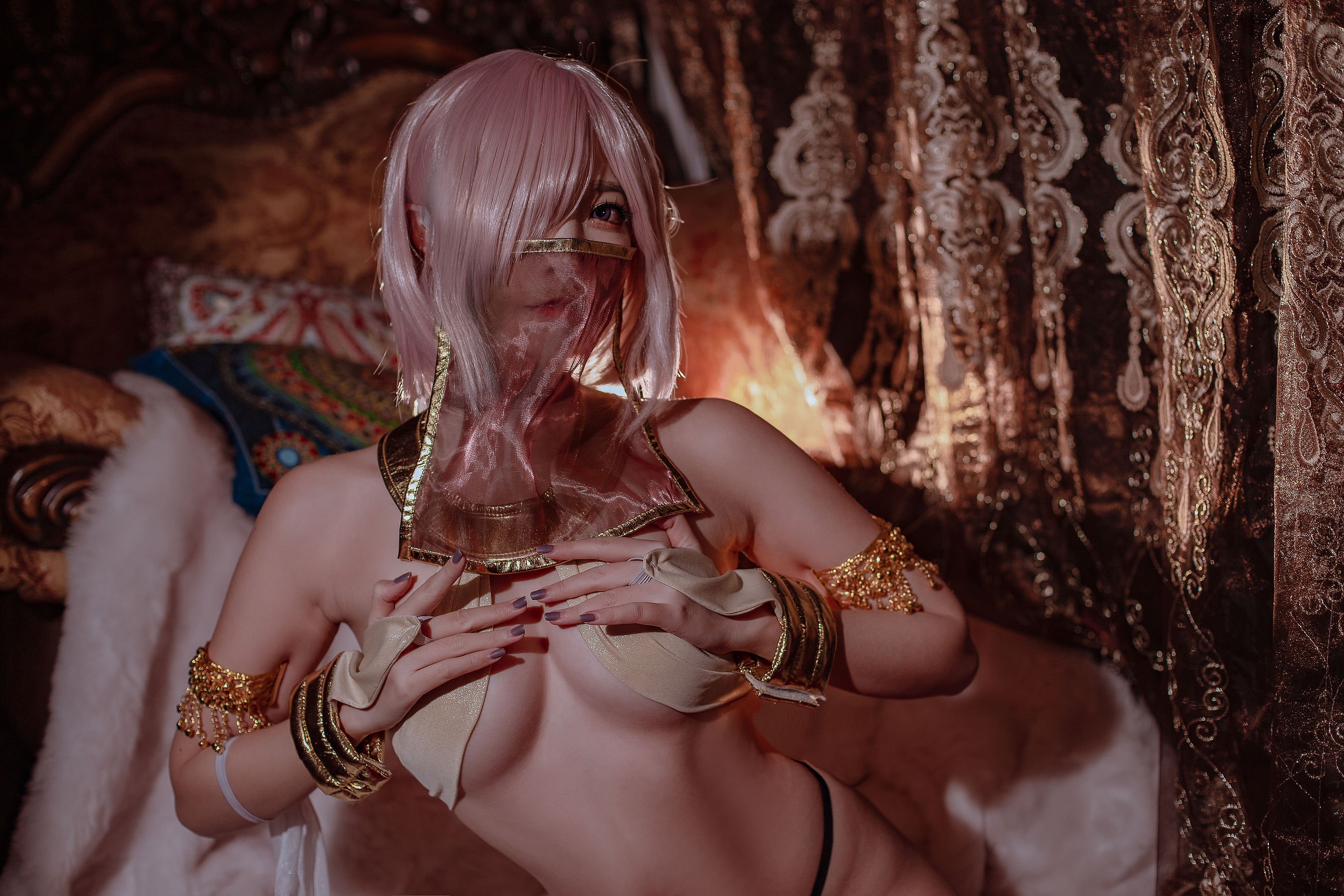 [COS福利] 人气Coser二佐Nisa - fate玛修舞娘第12张