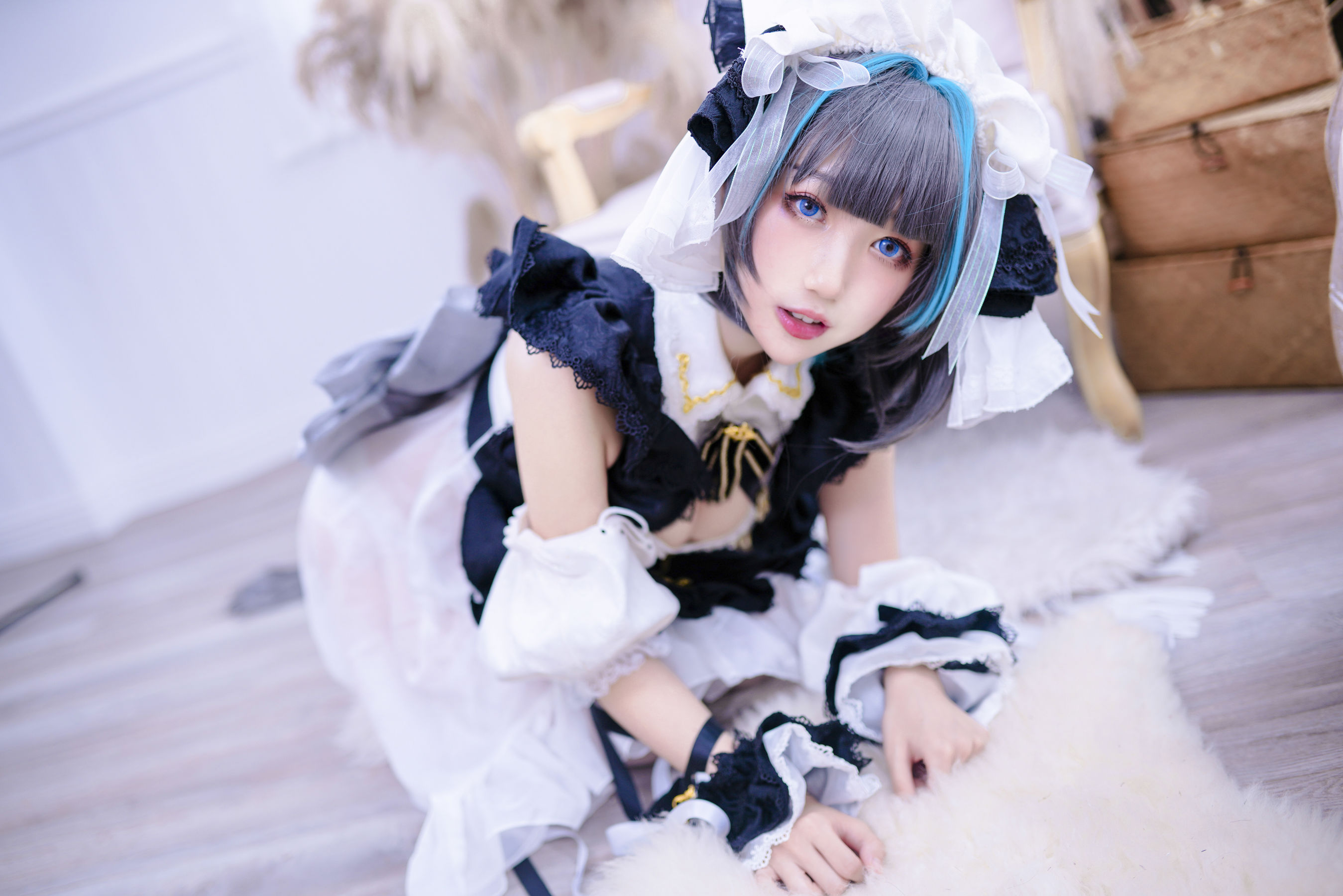 [COS福利] 周叽是可爱兔兔 - 柴郡猫猫第12张