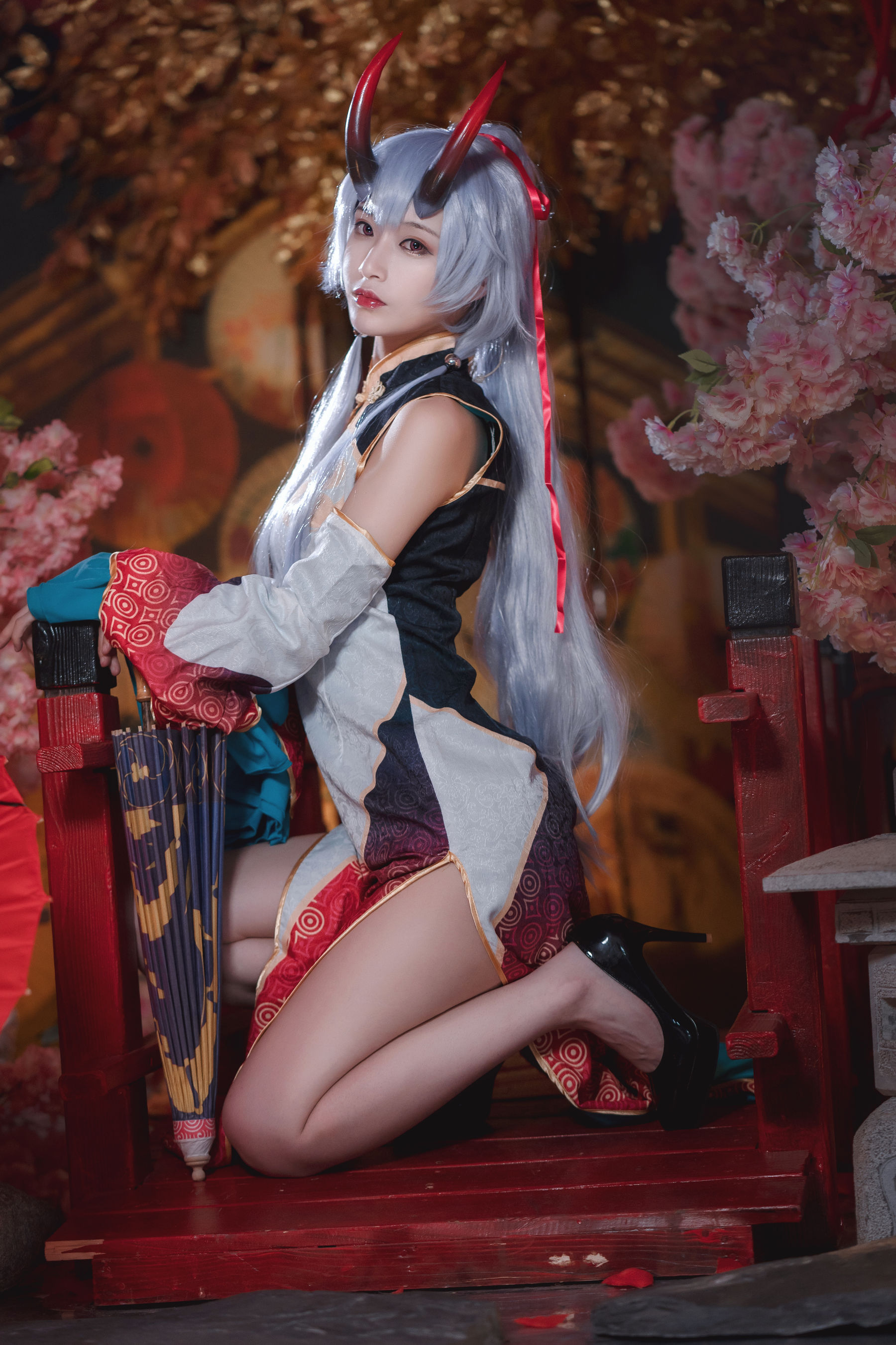 [COS福利] 动漫博主铁板烧鬼舞w - 巴御前第5张