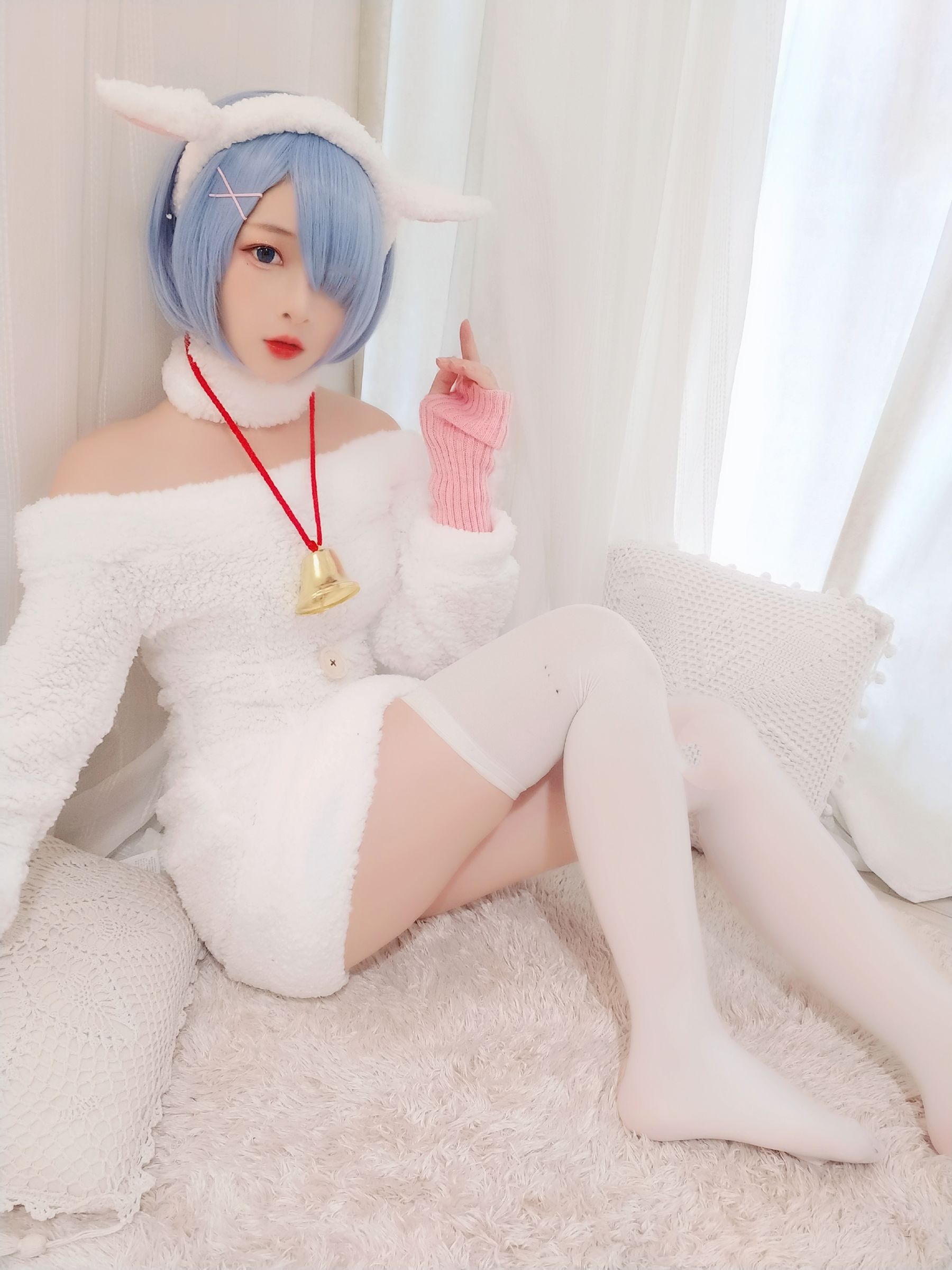 [COS福利] 二次元美女古川kagura - 蕾姆2第5张