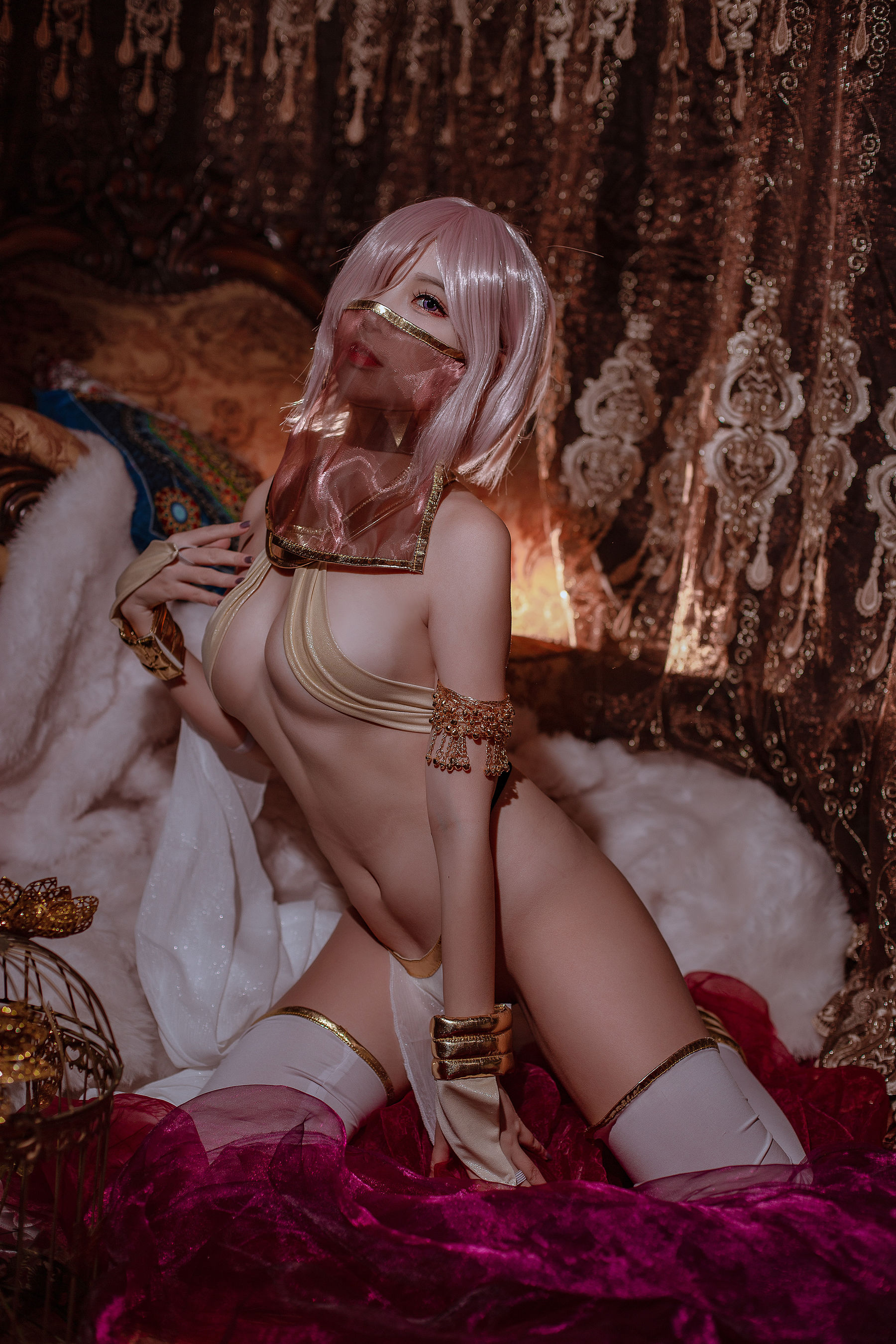 [COS福利] 人气Coser二佐Nisa - fate玛修舞娘第5张