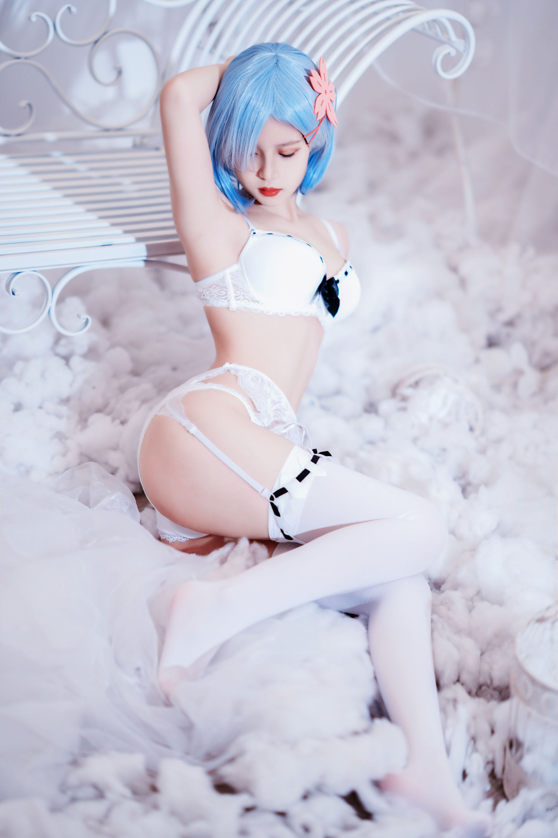 [COS福利] 美少女晕崽 - 蕾姆第7张