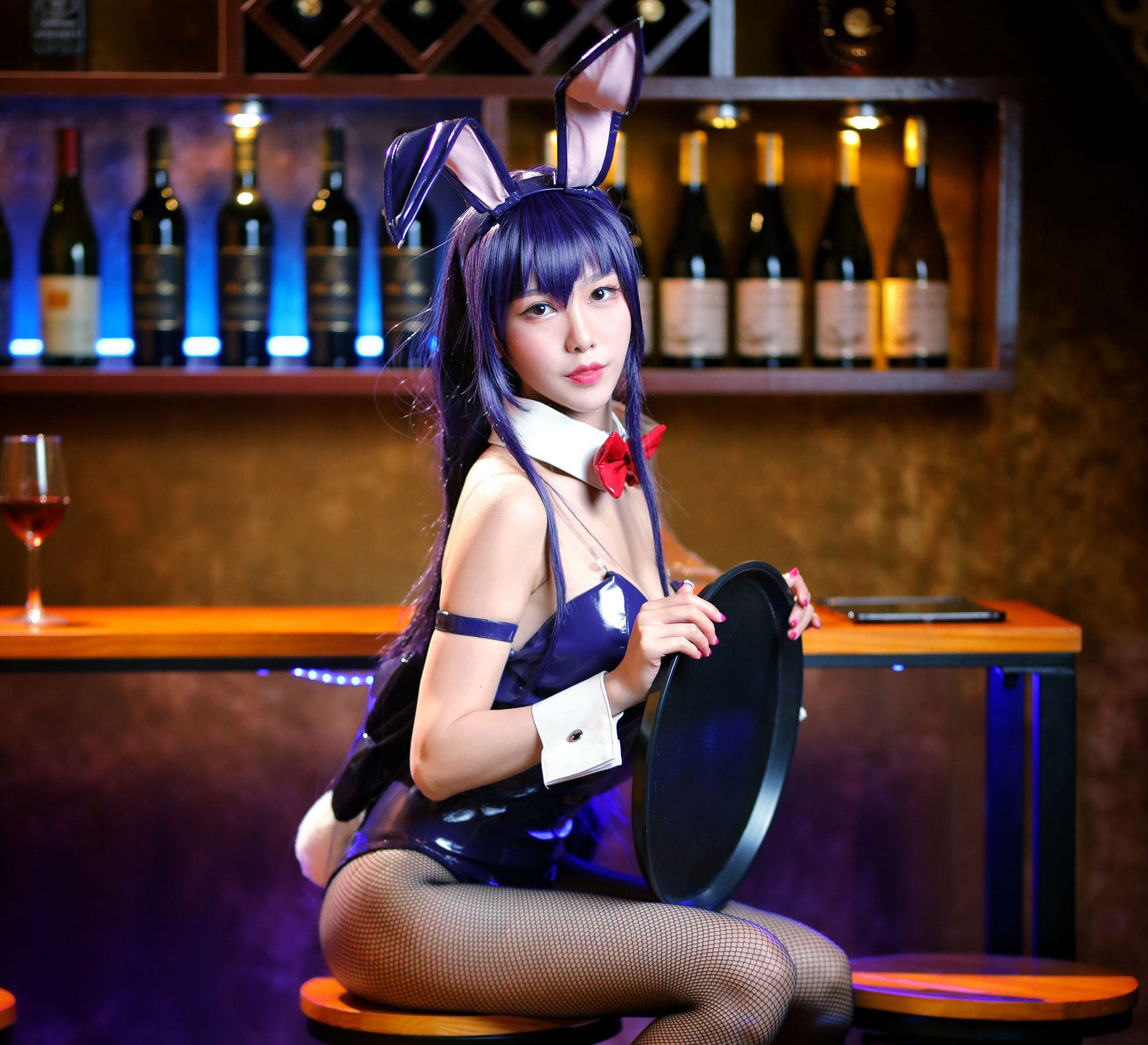 [COS福利] 抖娘-利世 - 霞之丘诗羽 兔女郎第5张