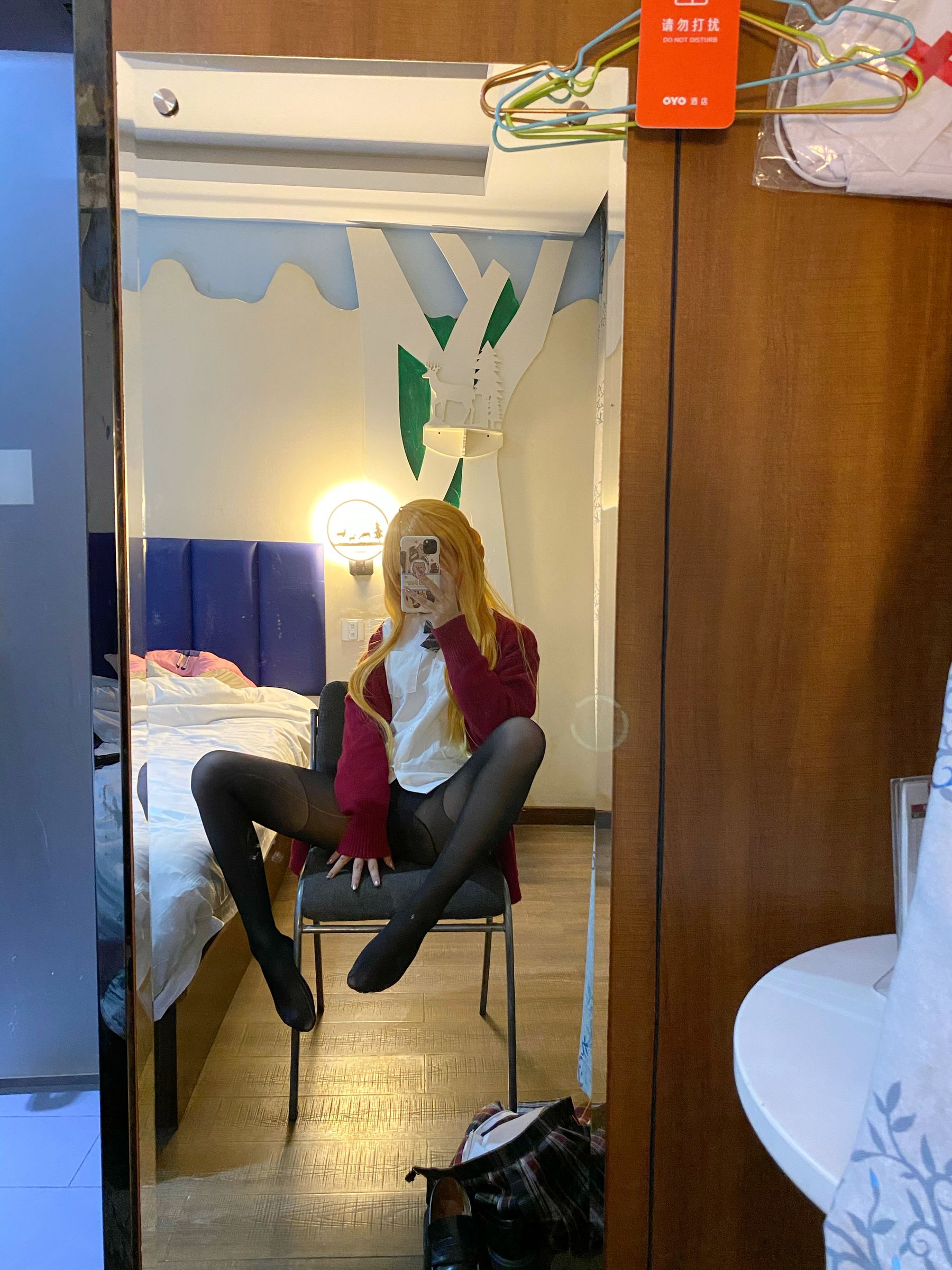 [COS福利] 芋圆侑子SJ_ - 金毛不良jk第9张