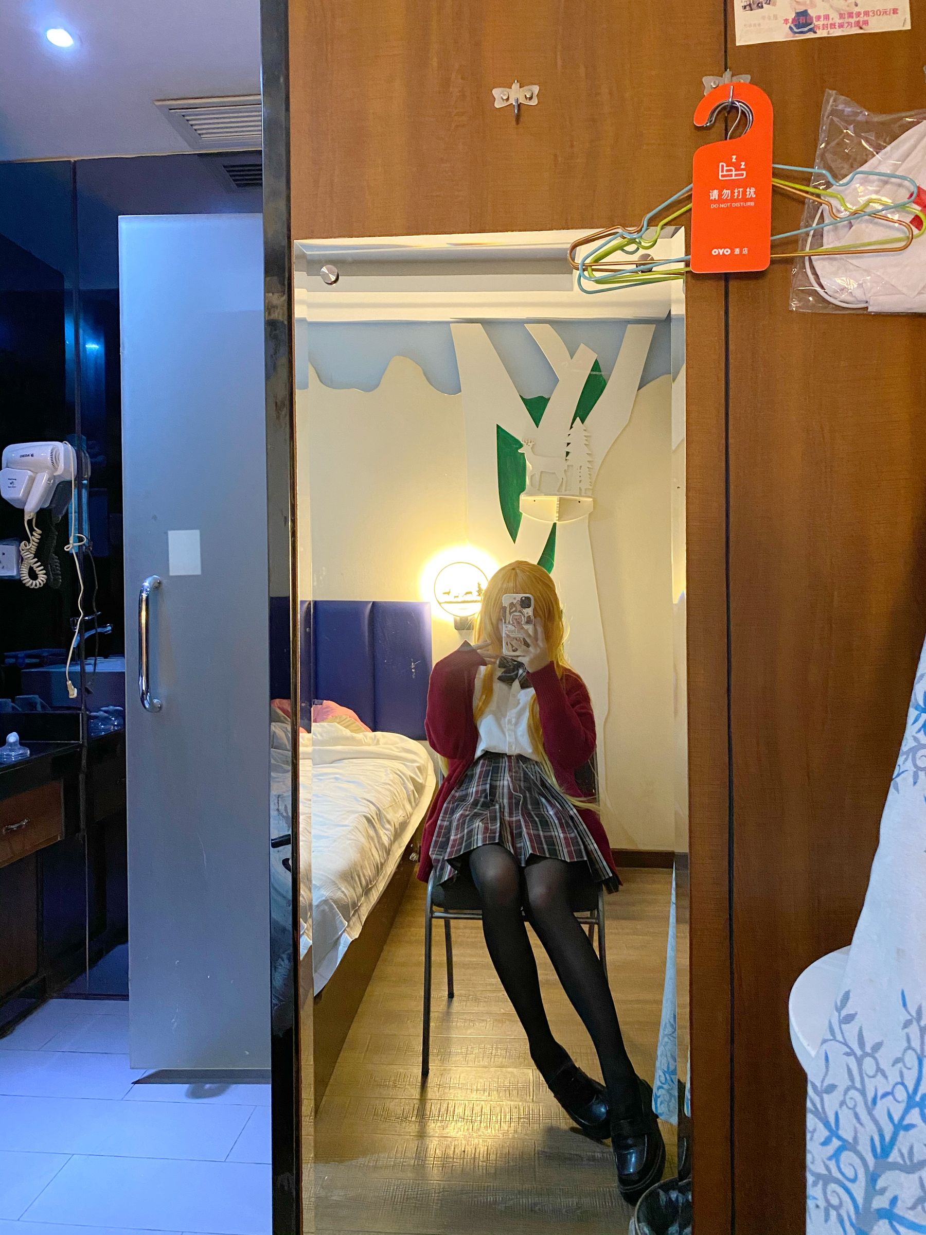 [COS福利] 芋圆侑子SJ_ - 金毛不良jk第1张