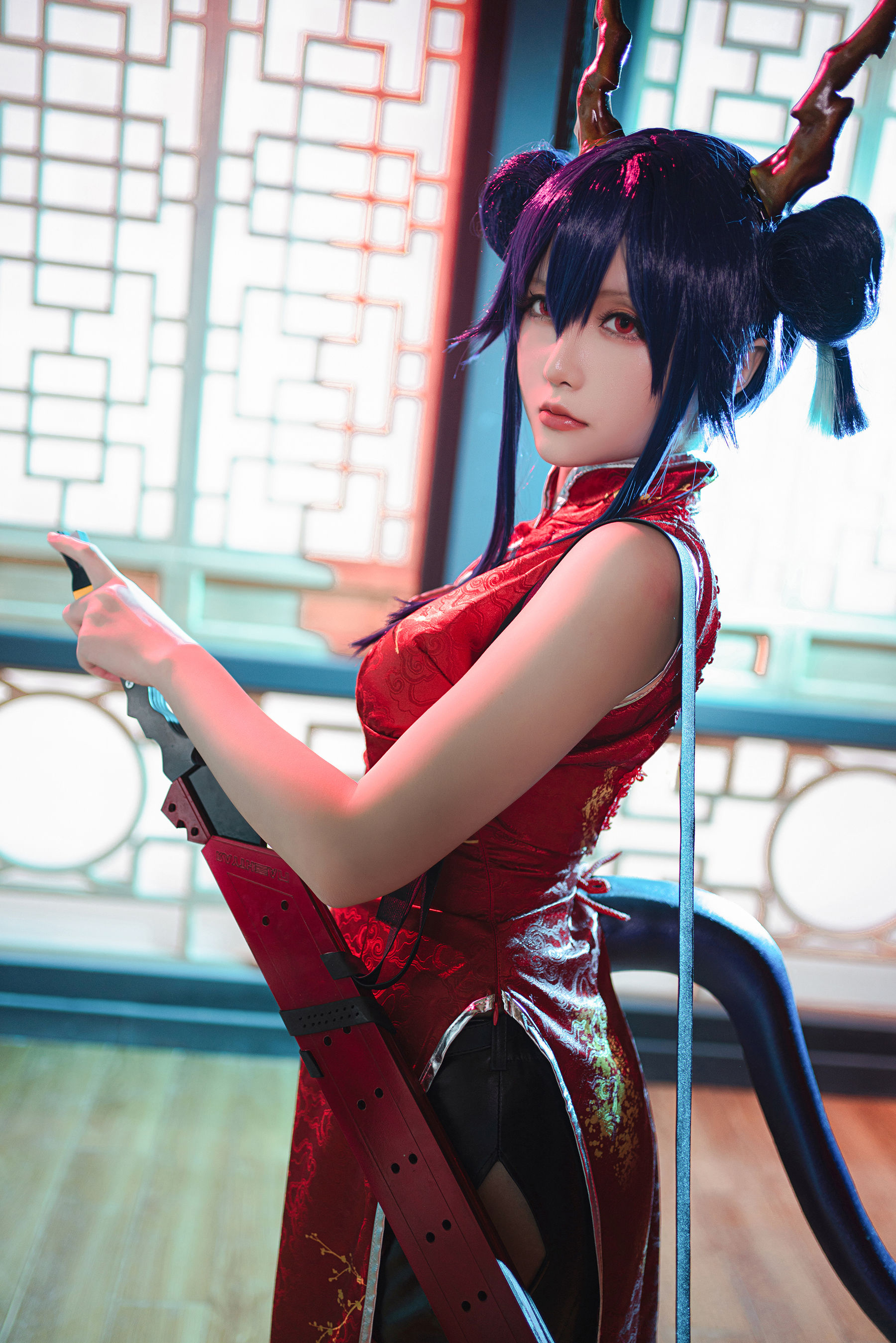 [COS福利] Coser小姐姐星之迟迟 - 明日方舟《陈》第8张