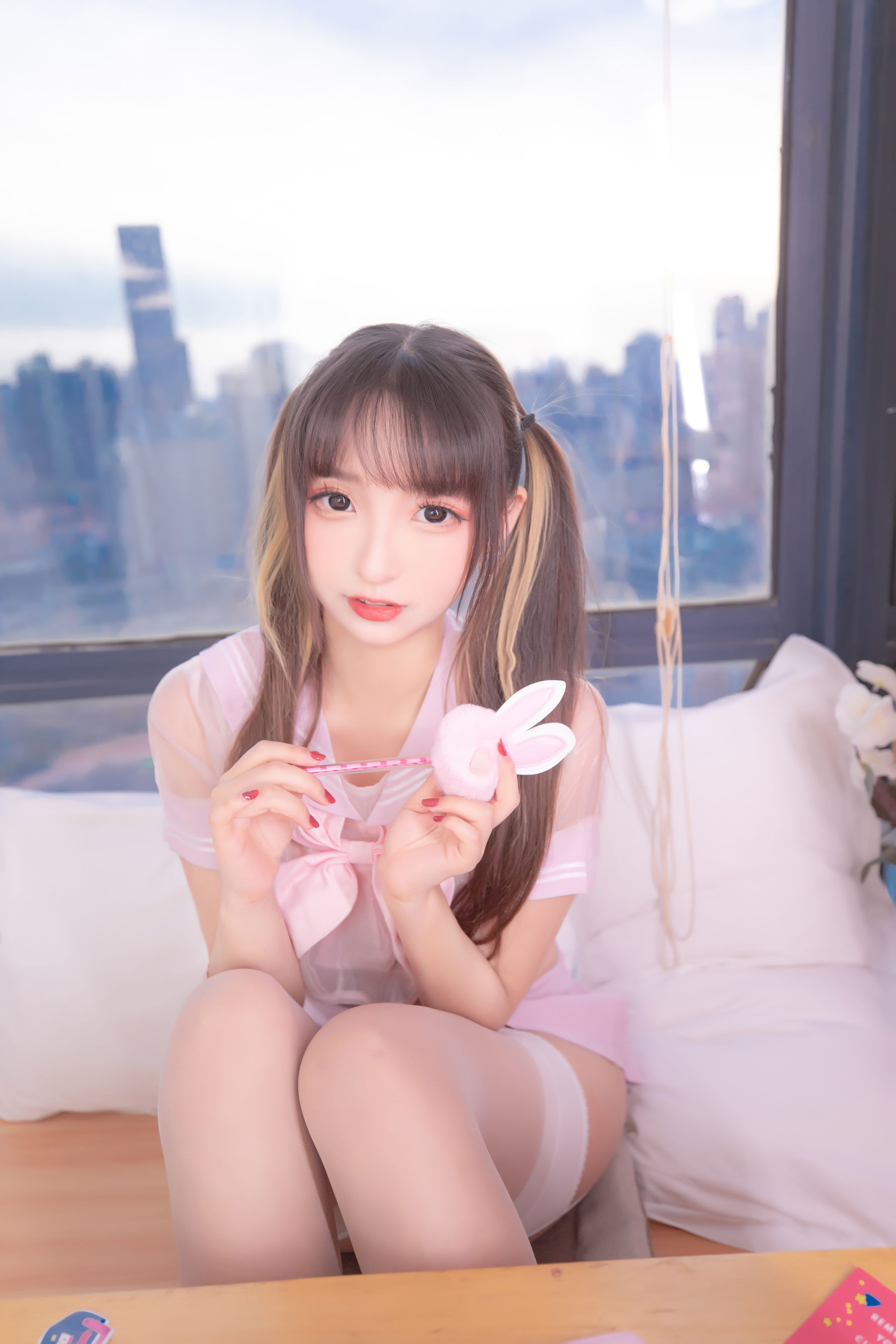 [COS福利] 萝莉神楽板真冬之特別なことに 绳の特辑第4张