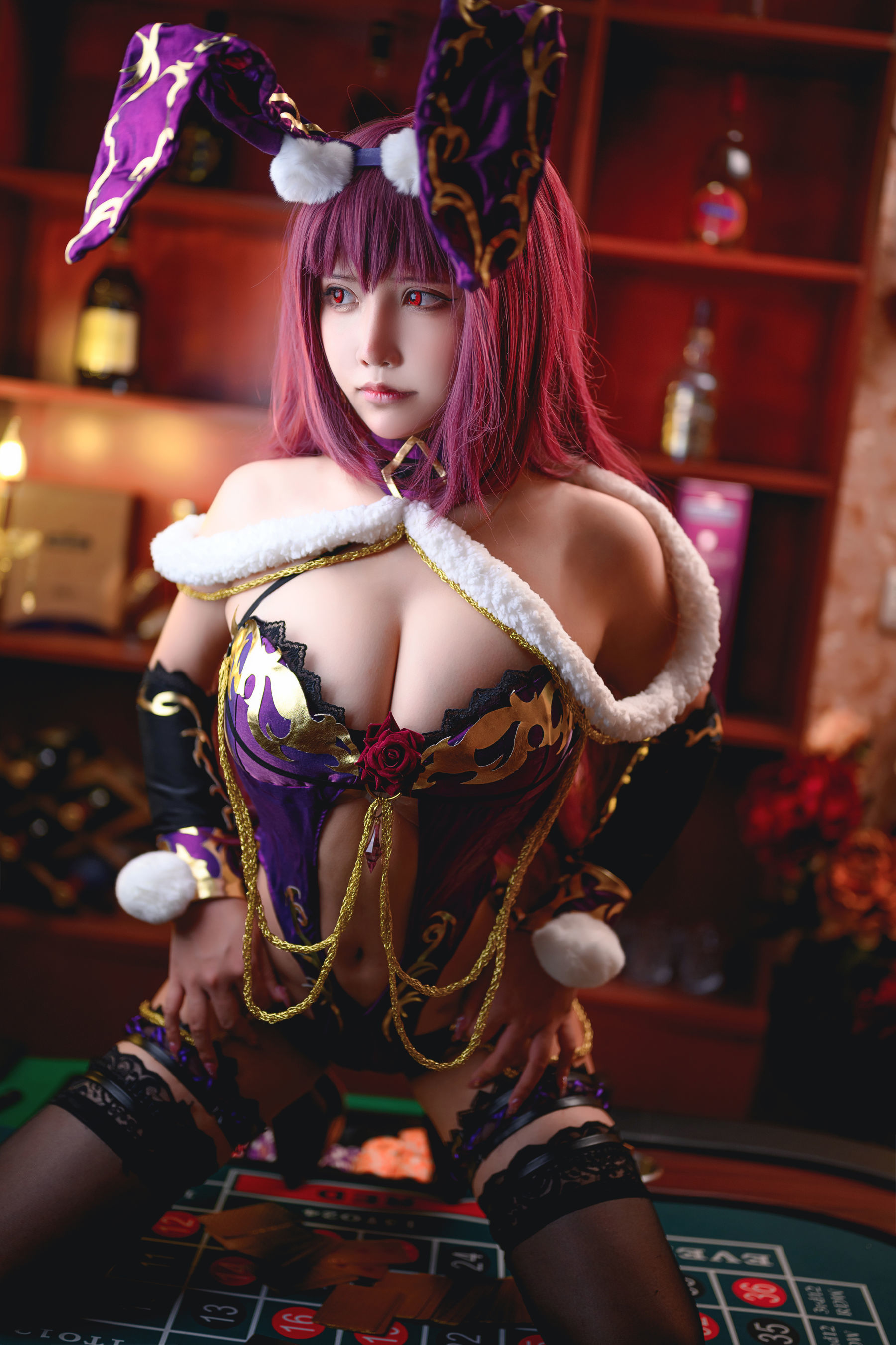 [网红COSER] 二次元妹子抱走莫子aa - 兔女郎第8张