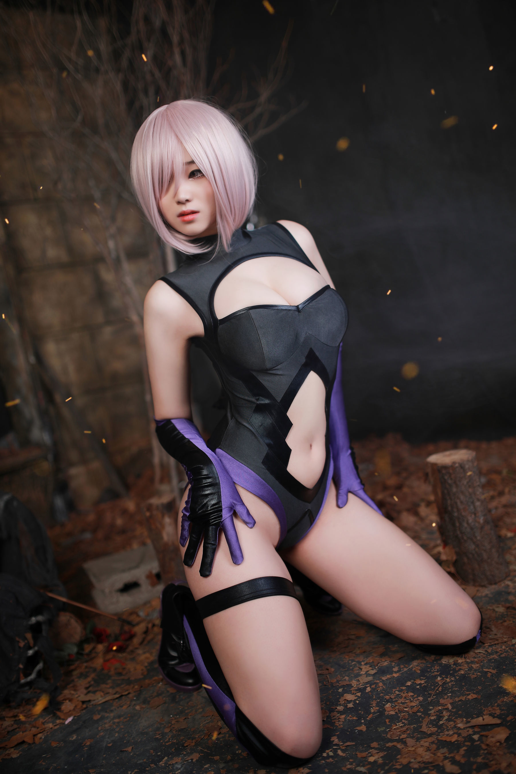 [网红COSER] 韩国妹子BamBi - Fate_Grand Order - Mash Kyrielight (Shielder)第6张