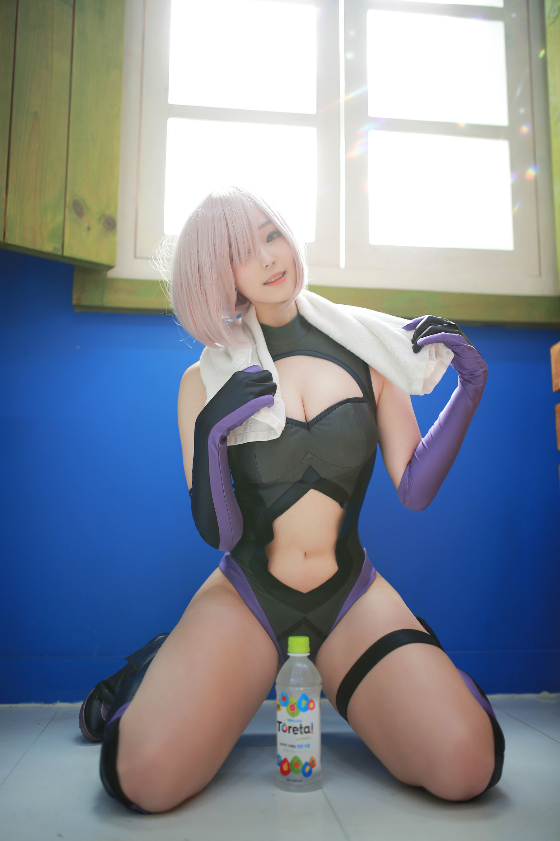 [网红COSER] 韩国妹子BamBi - Fate_Grand Order - Mash Kyrielight (Shielder)第2张