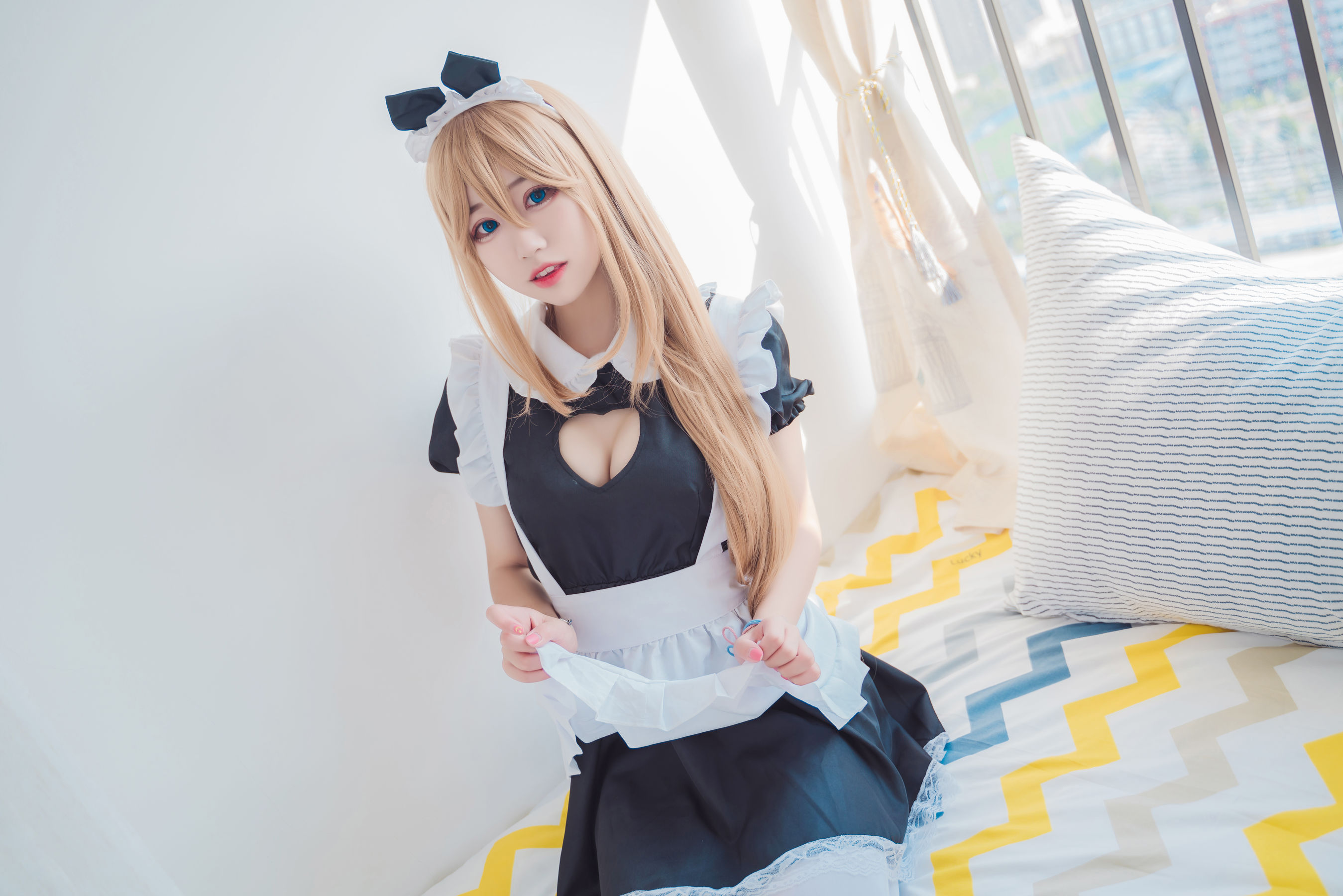 [福利COS] 猫君君MaoJun - 猫猫的女仆装第14张